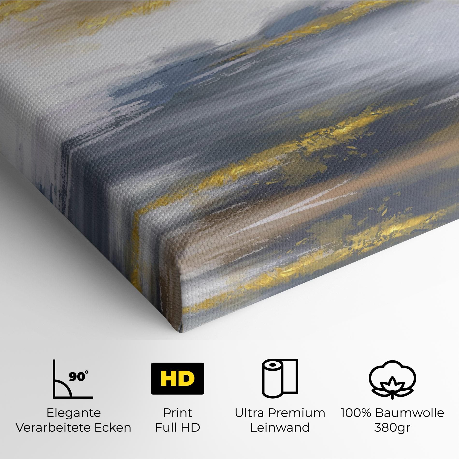 Messy Gold Art mockup 4