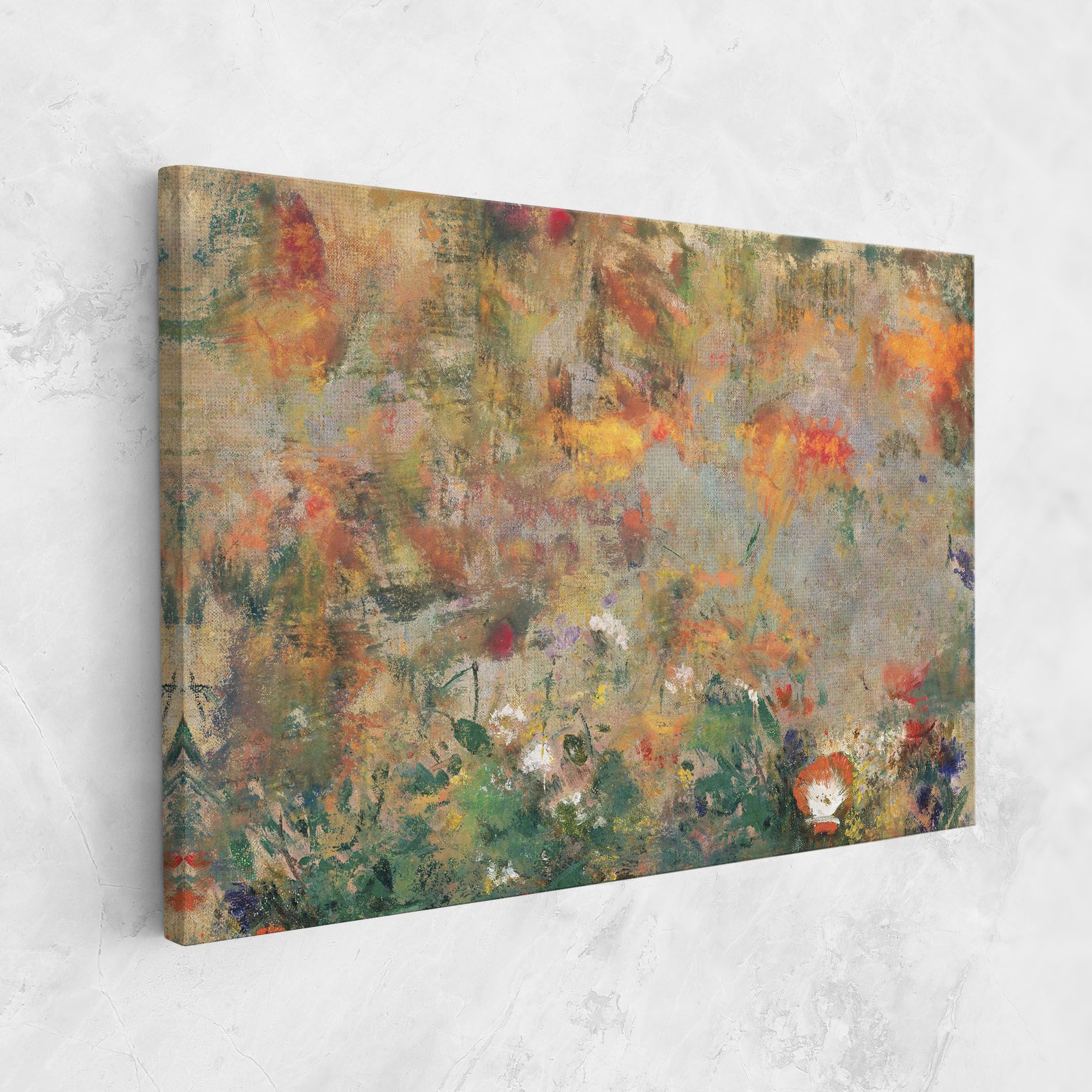 Abstract Flowers mockup 1