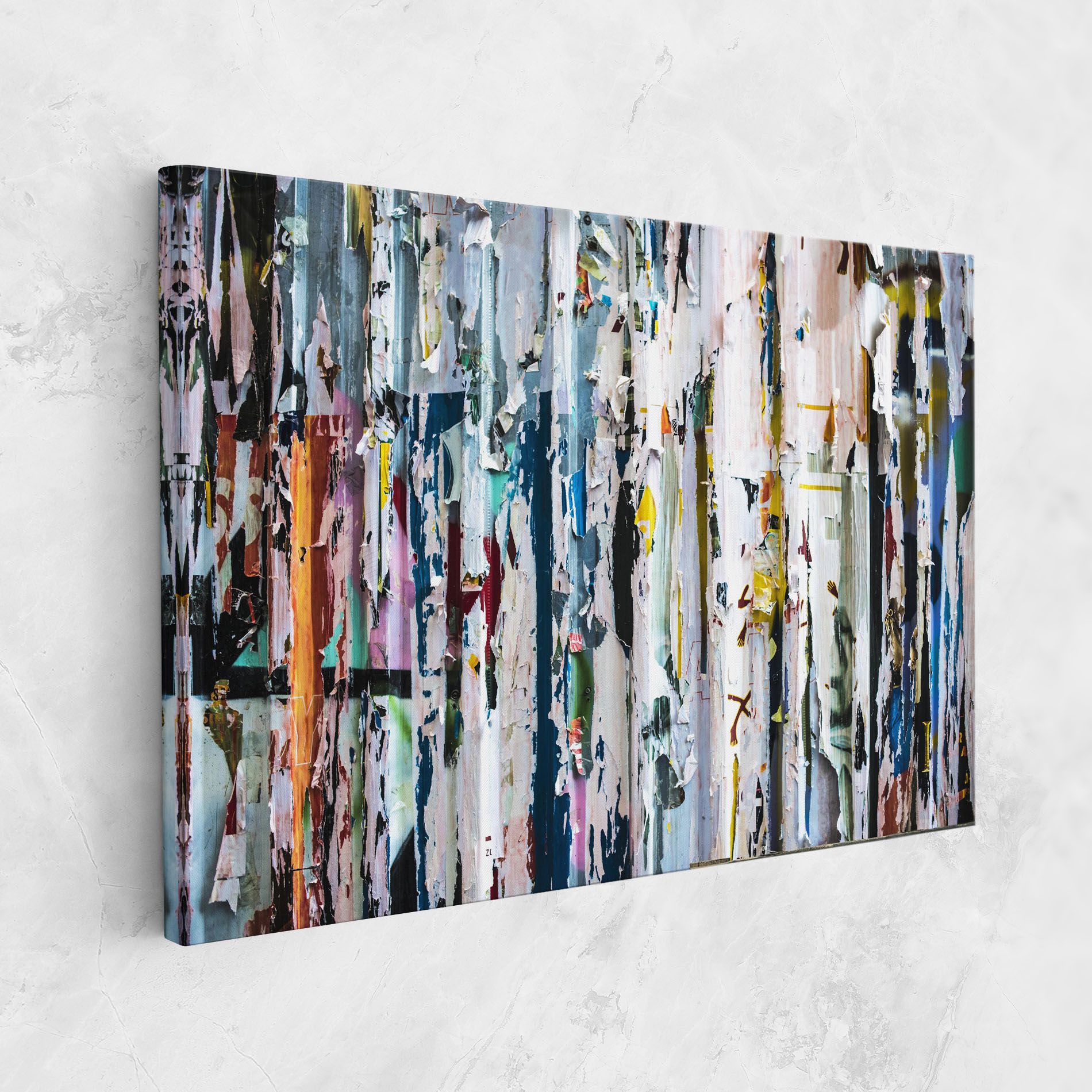 Abstract Torn Paper mockup 1