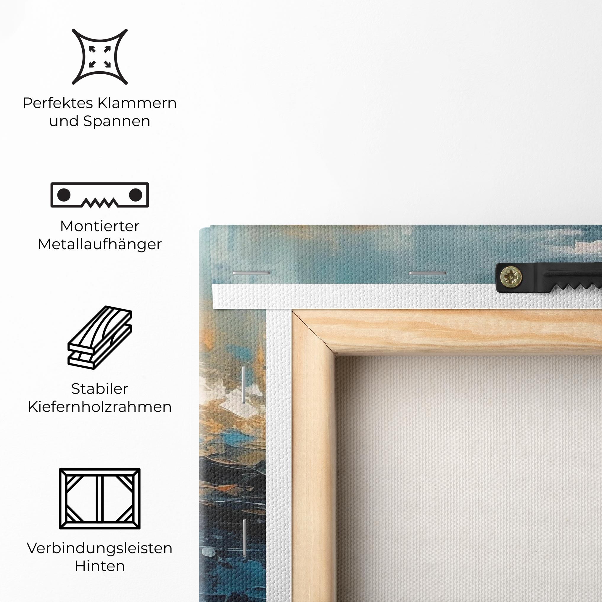 Abstract Blue Art mockup 5