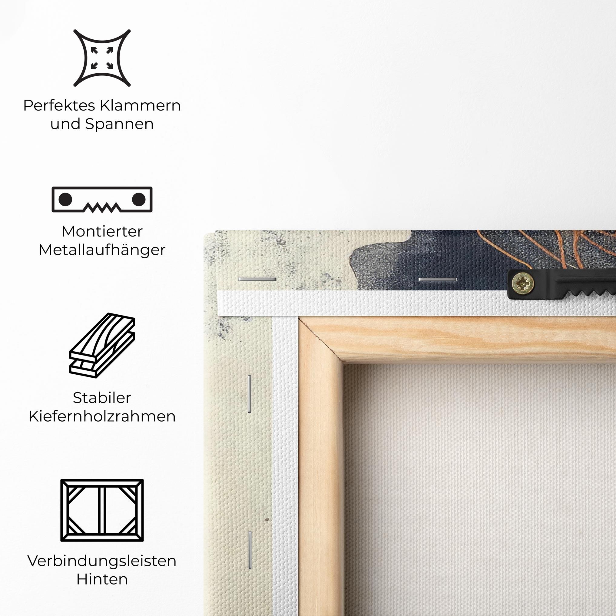 Orange Lines On Blue mockup 5