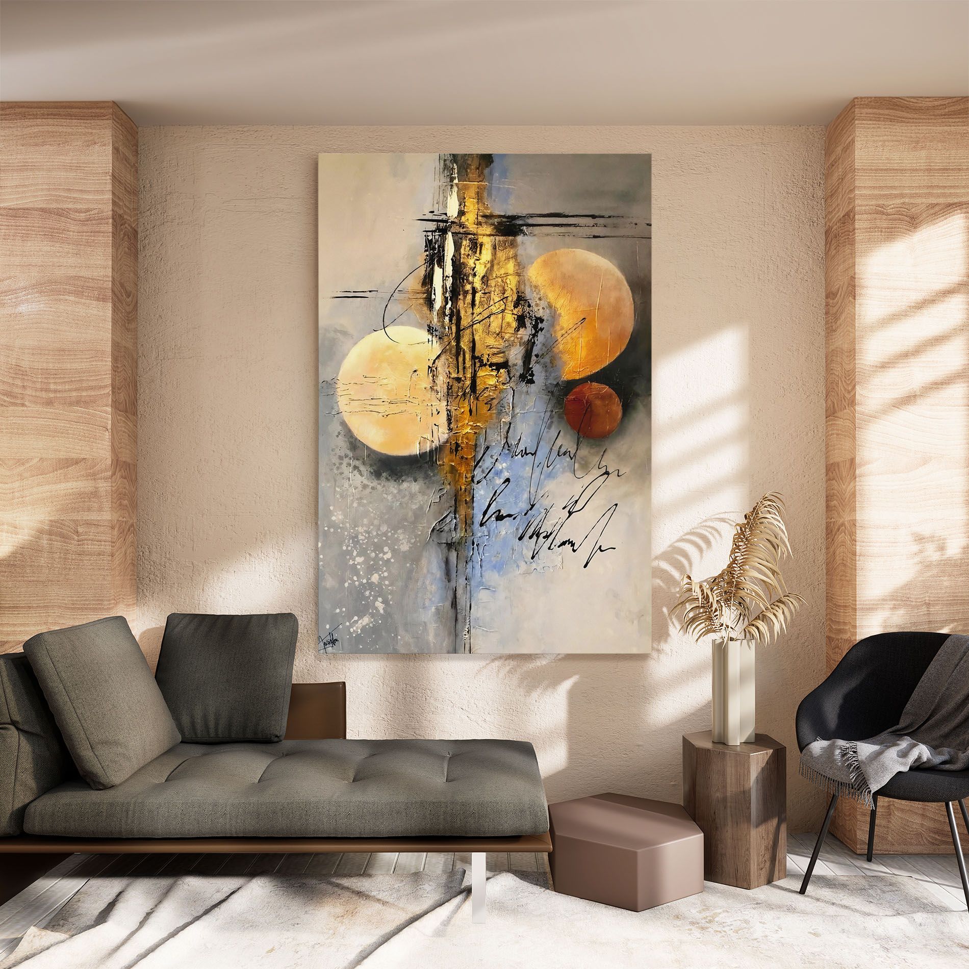 Abstract Moons mockup 8