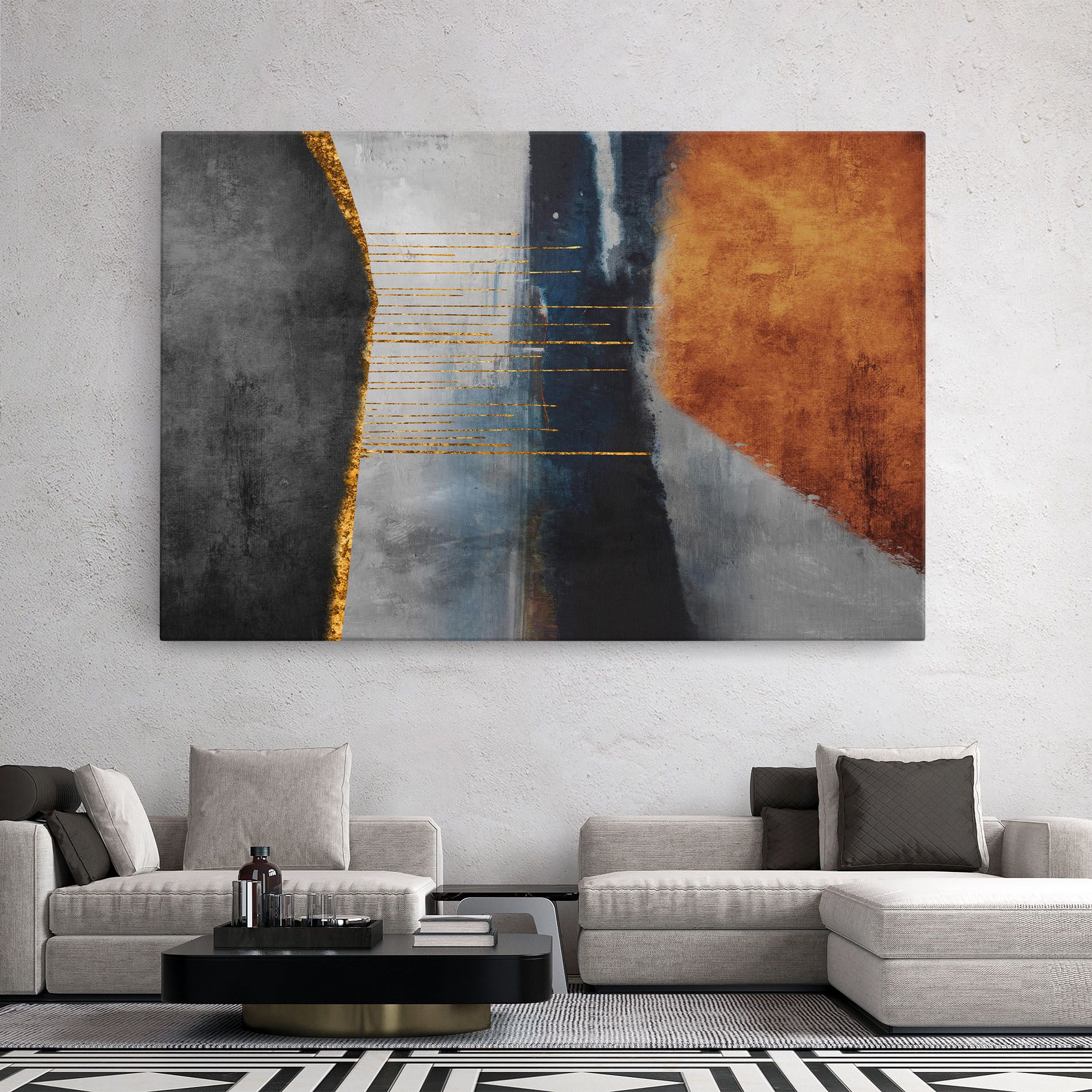 Retro Oil Painting mockup 2