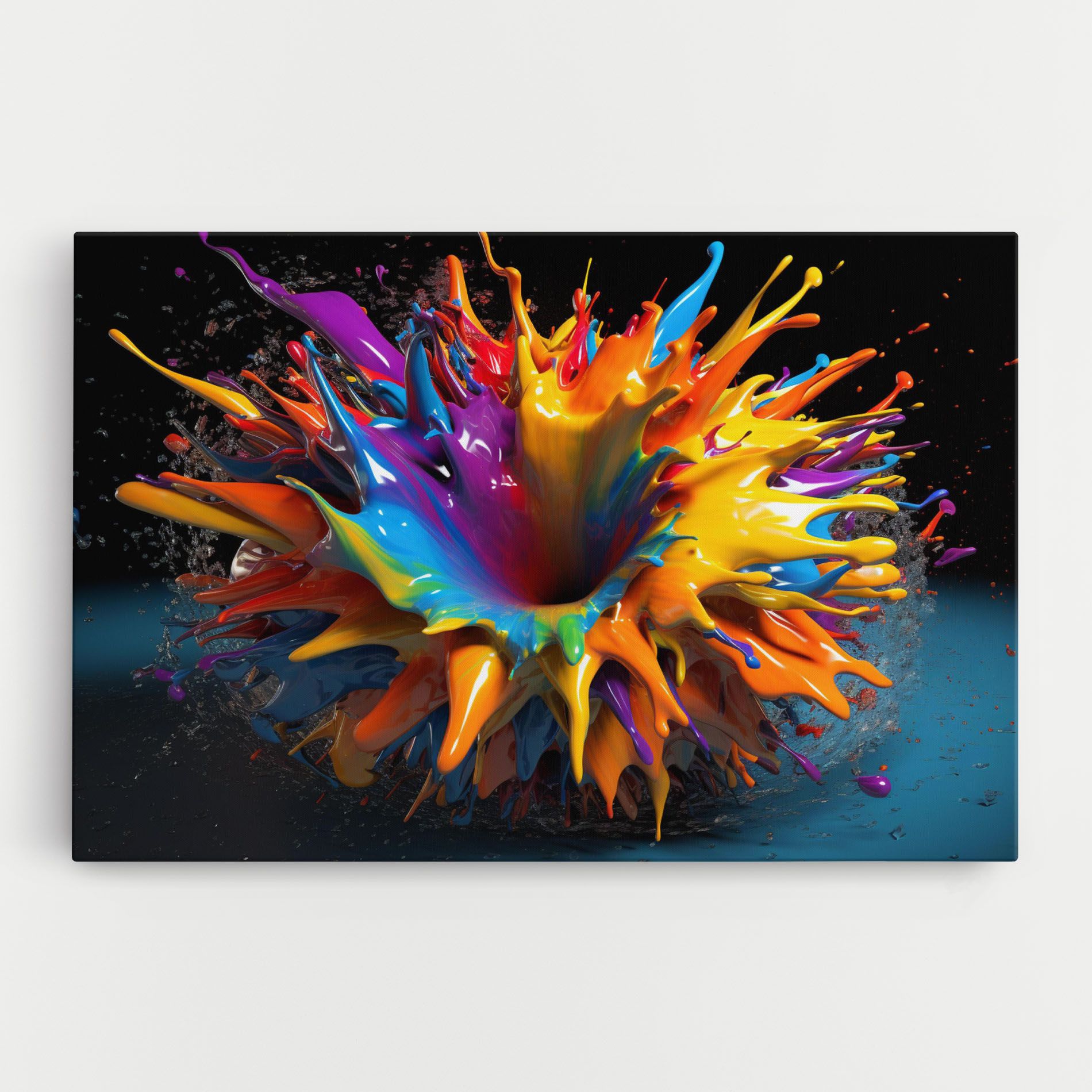 3d Color Splash mockup 0