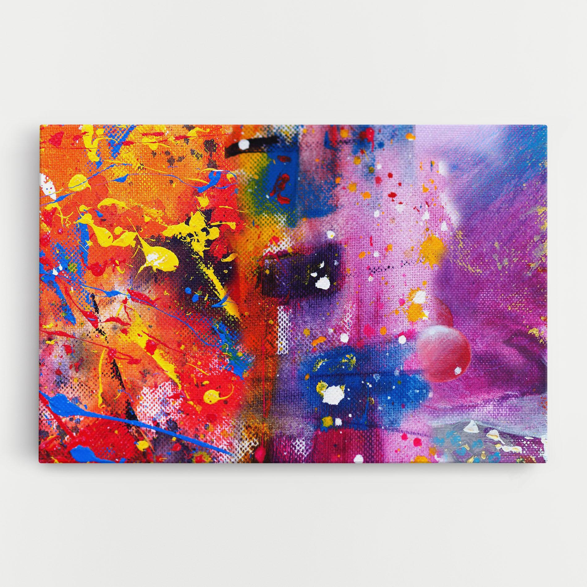 Leinwandbild Art Panorama mockup 0