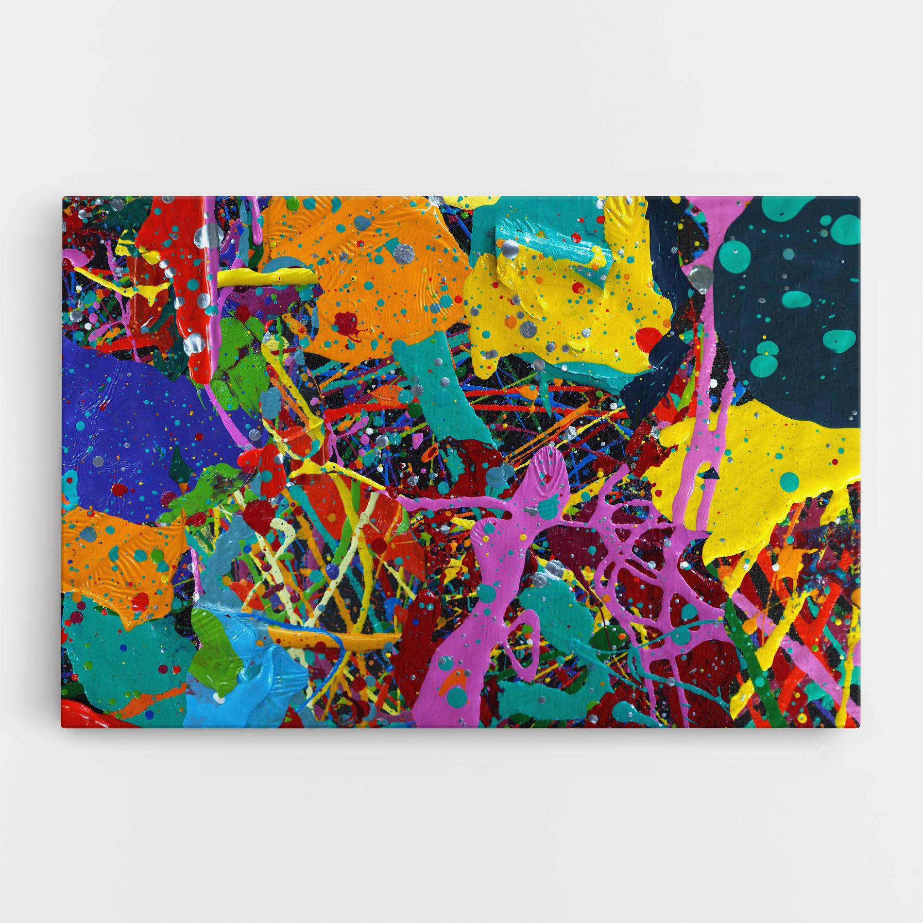 Leinwandbild Dark Panorama mockup 0