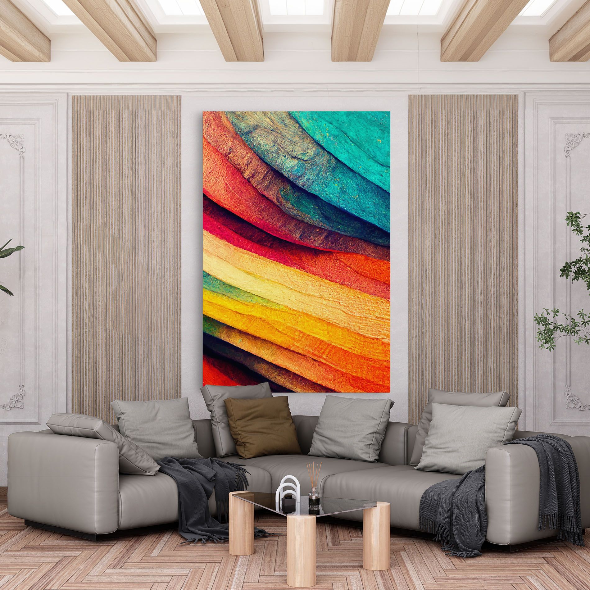 Autumn Abstract Color mockup 6