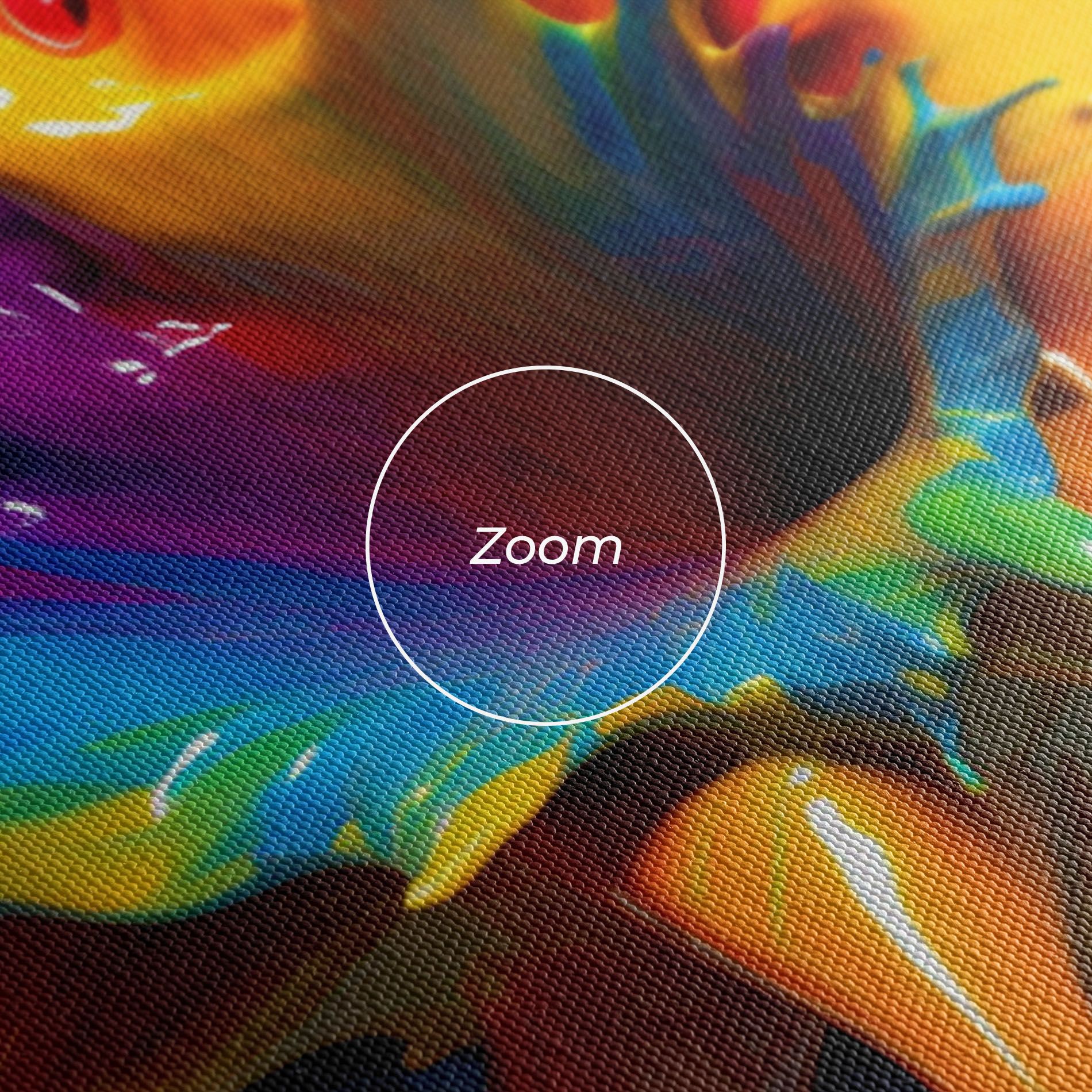 3d Color Splash mockup 3