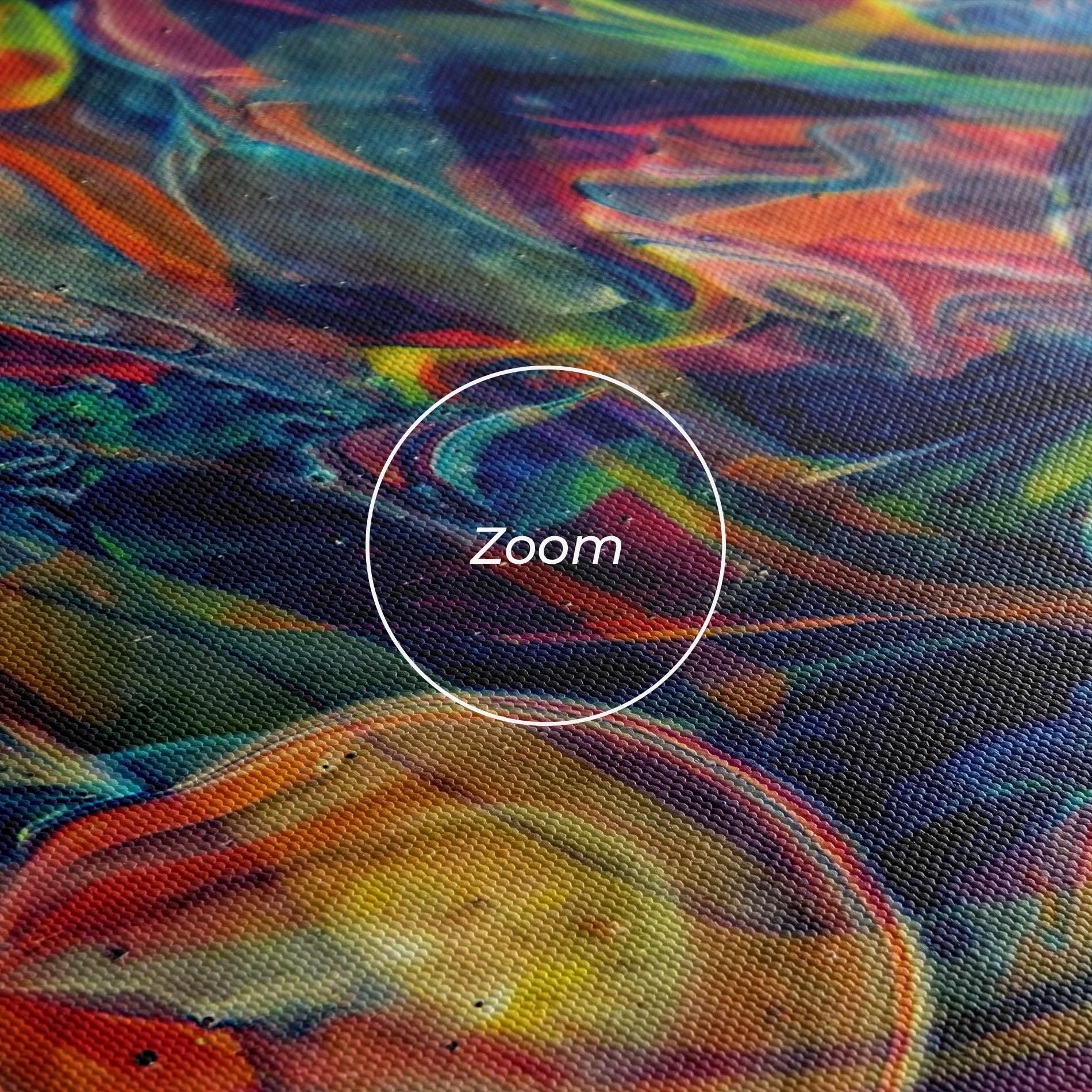 Leinwandbild Abstract Glass mockup 3