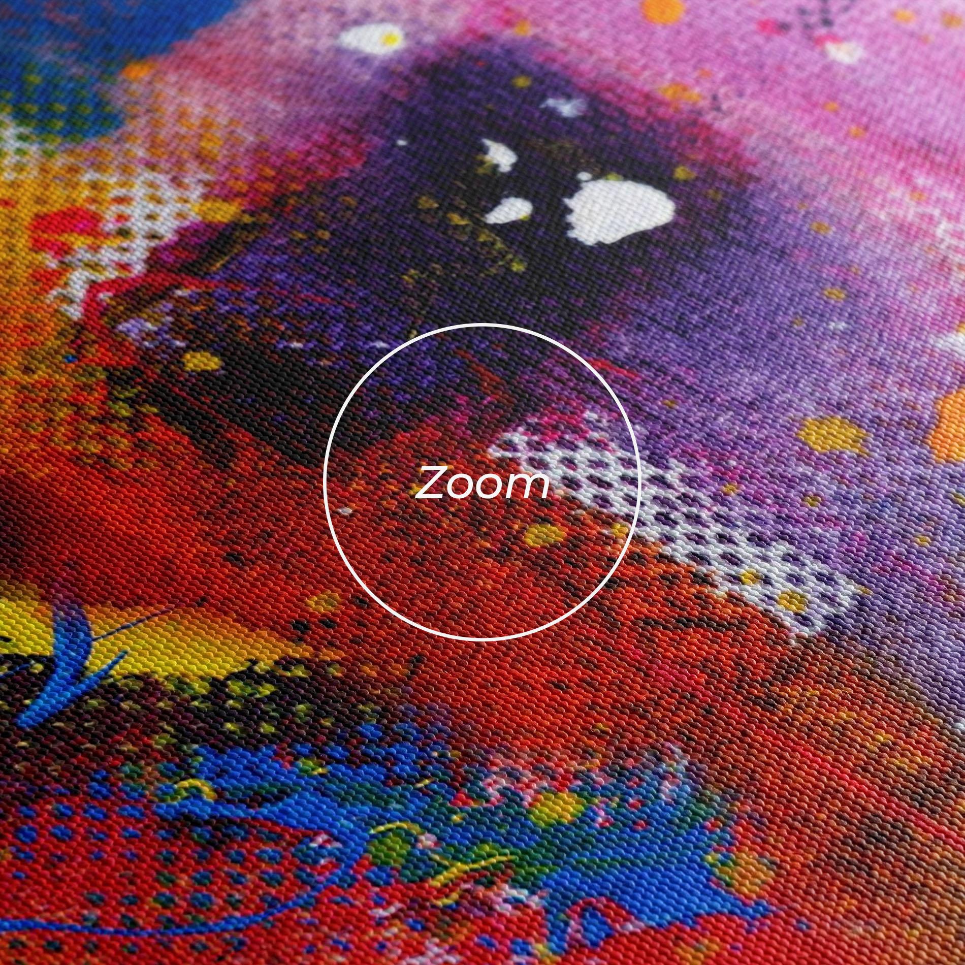 Leinwandbild Art Panorama mockup 3