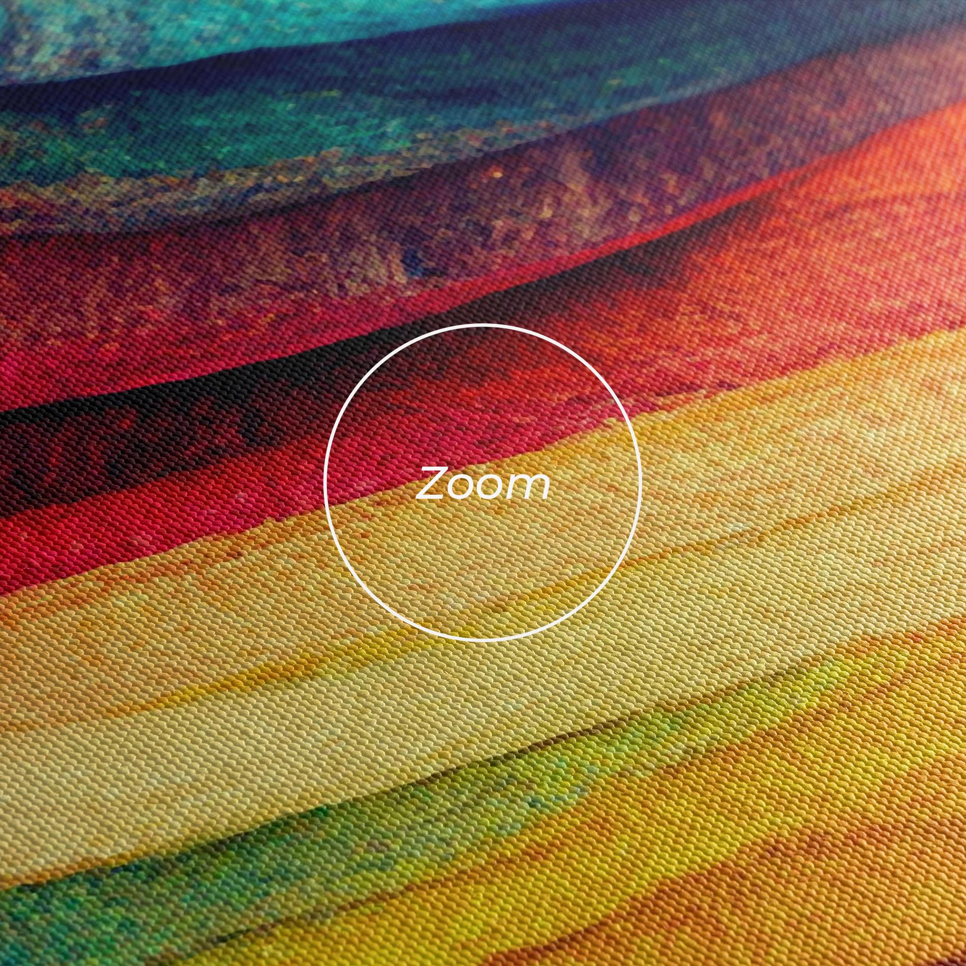 Leinwandbild Autumn Abstract Color mockup 3