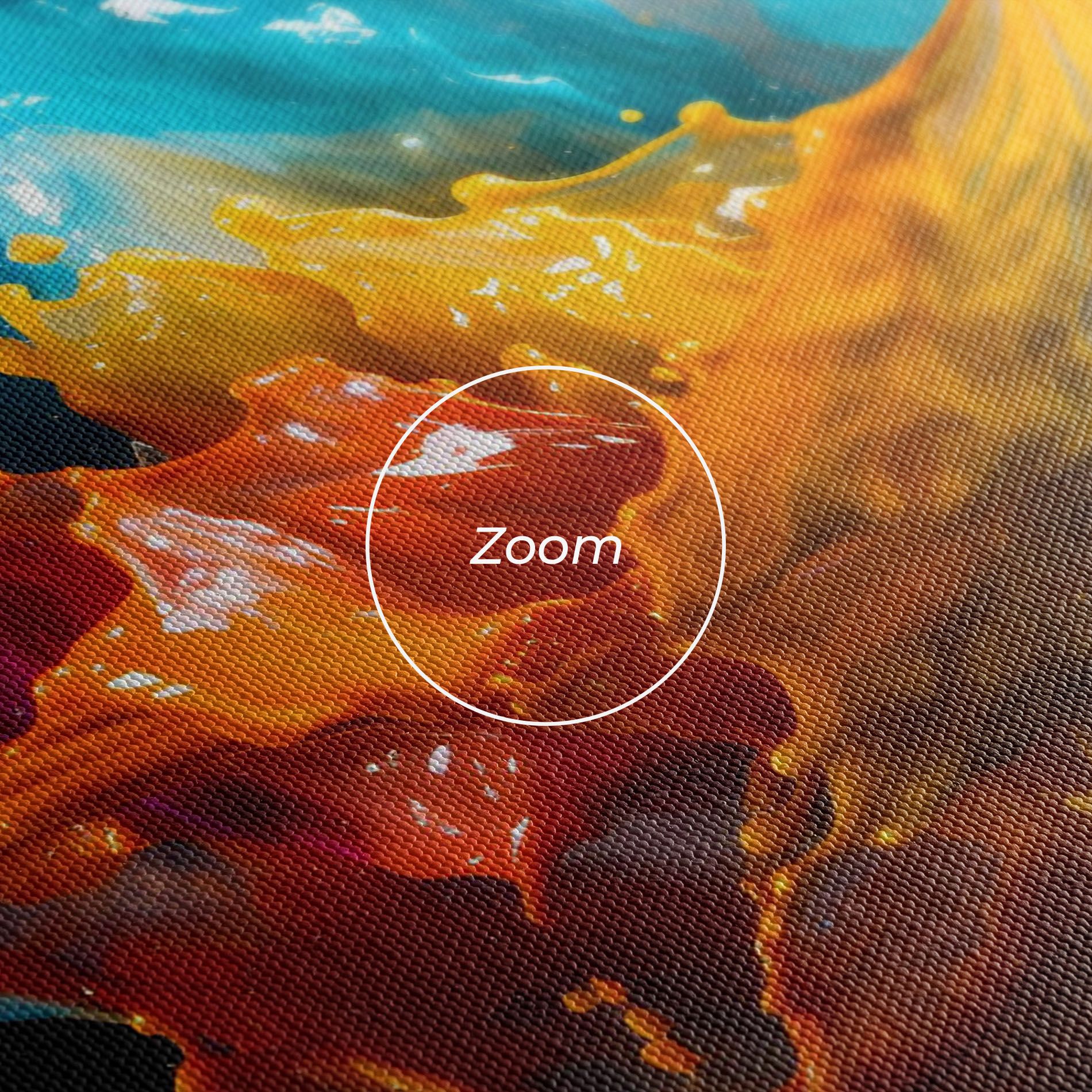 Colorful Splash Floating mockup 3