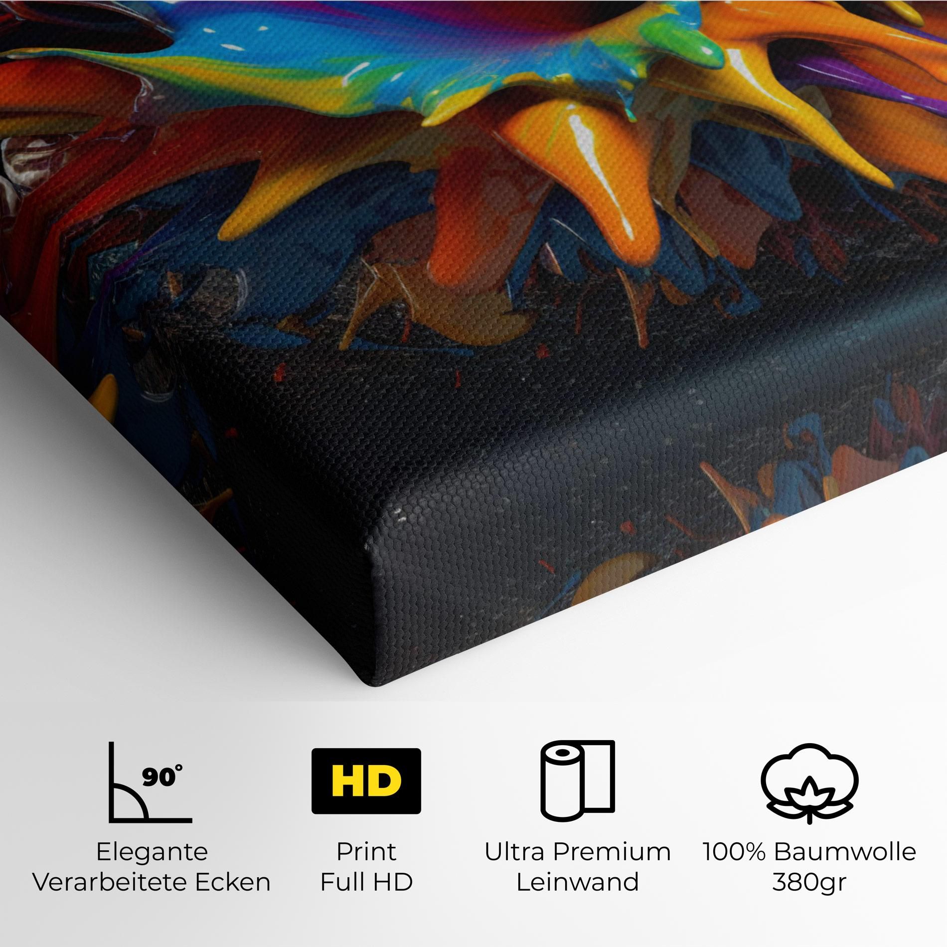 3d Color Splash mockup 4