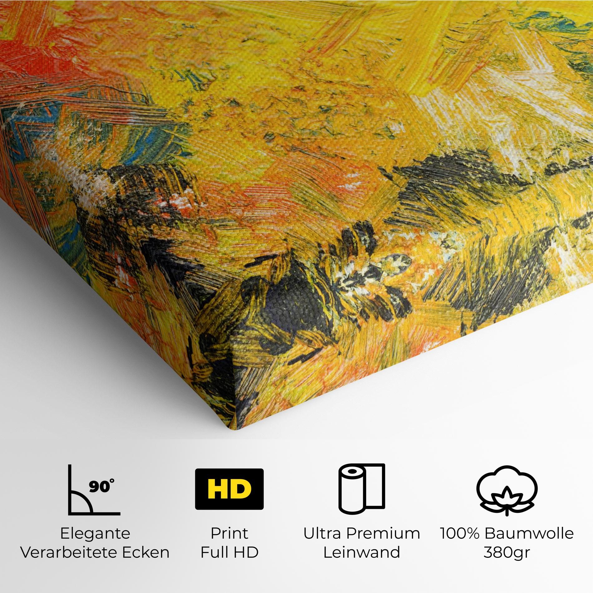 Artistic Yellow Painting mockup 4