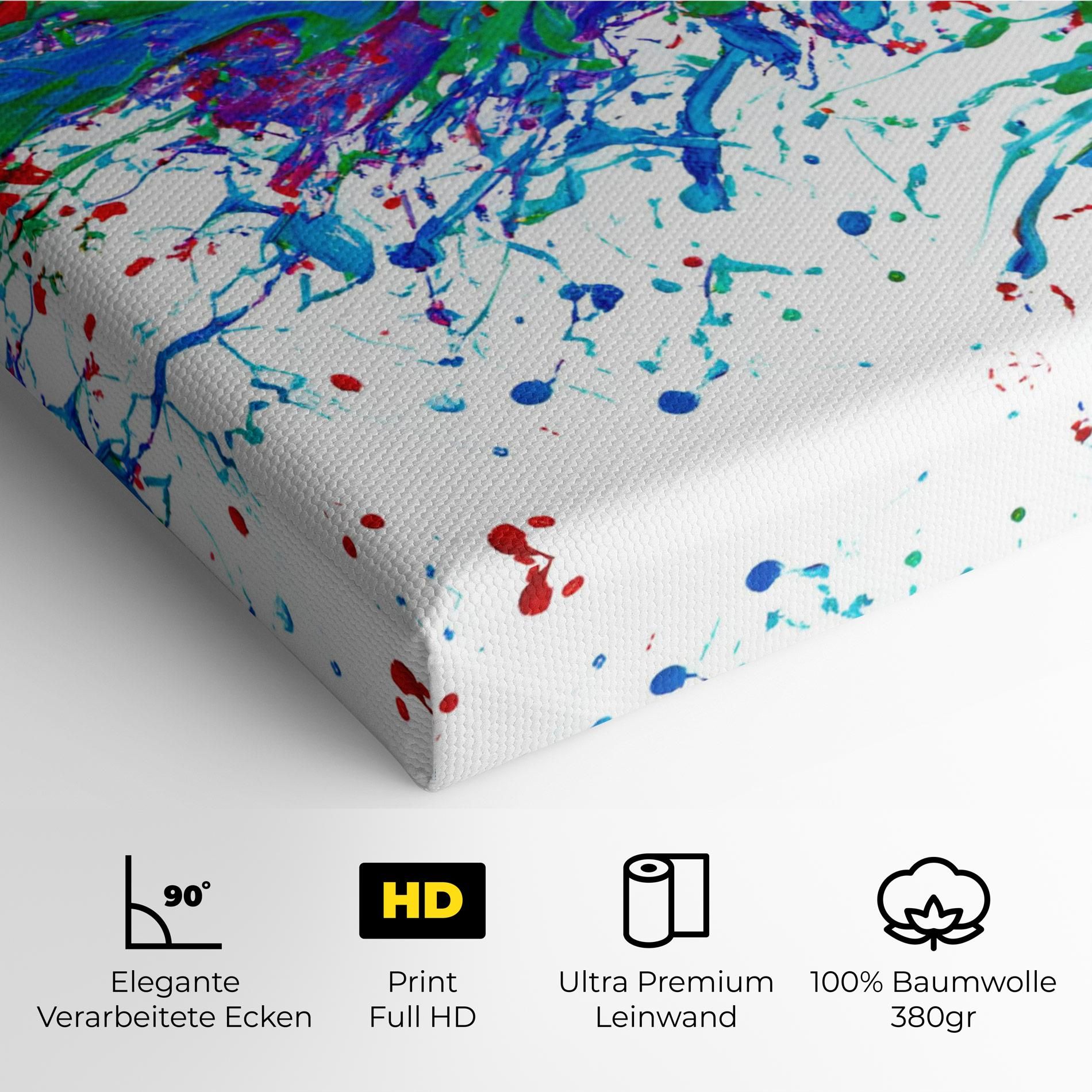 Colorful Blue Purple mockup 4