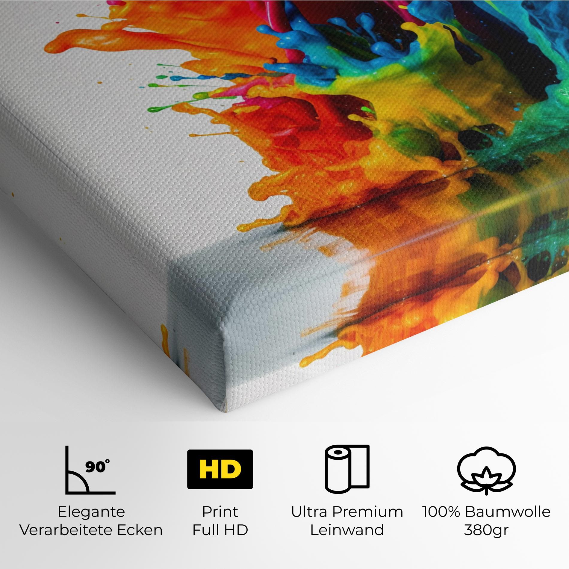 Colorful Explosion Paint mockup 4