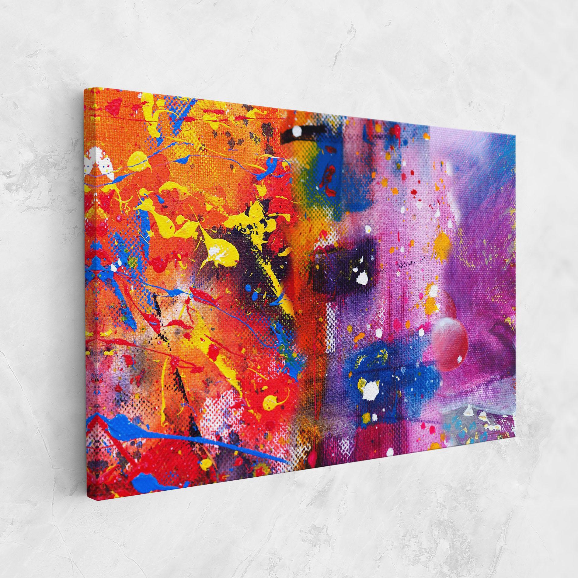 Leinwandbild Art Panorama mockup 1