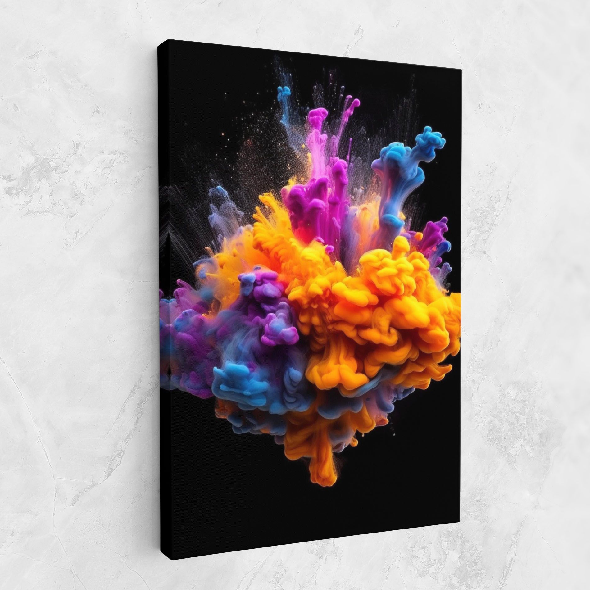 Colorful Cloud Liquid mockup 1