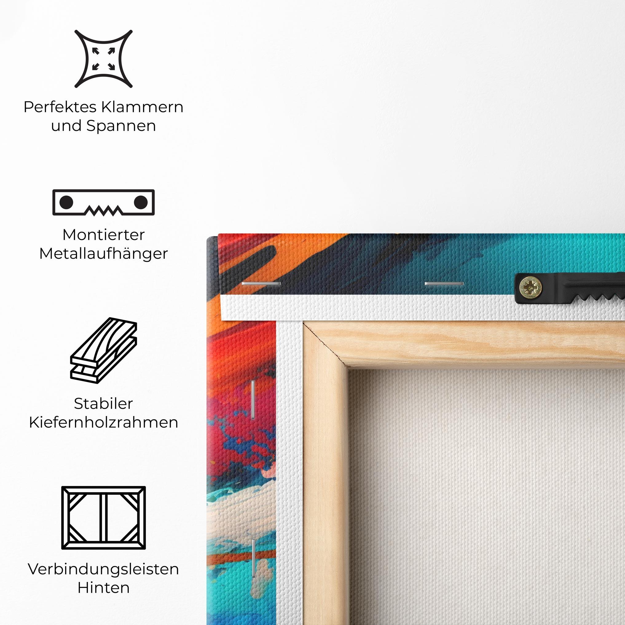 Leinwandbild Art Brush Strokes mockup 5