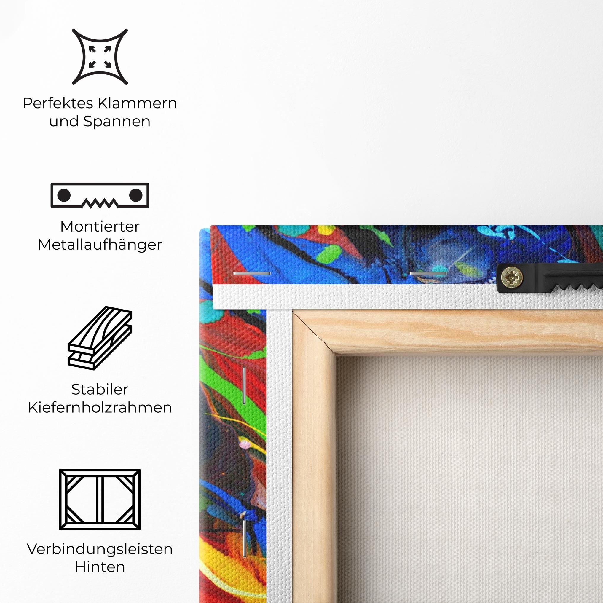 Hand Draw Red Painting mockup 5