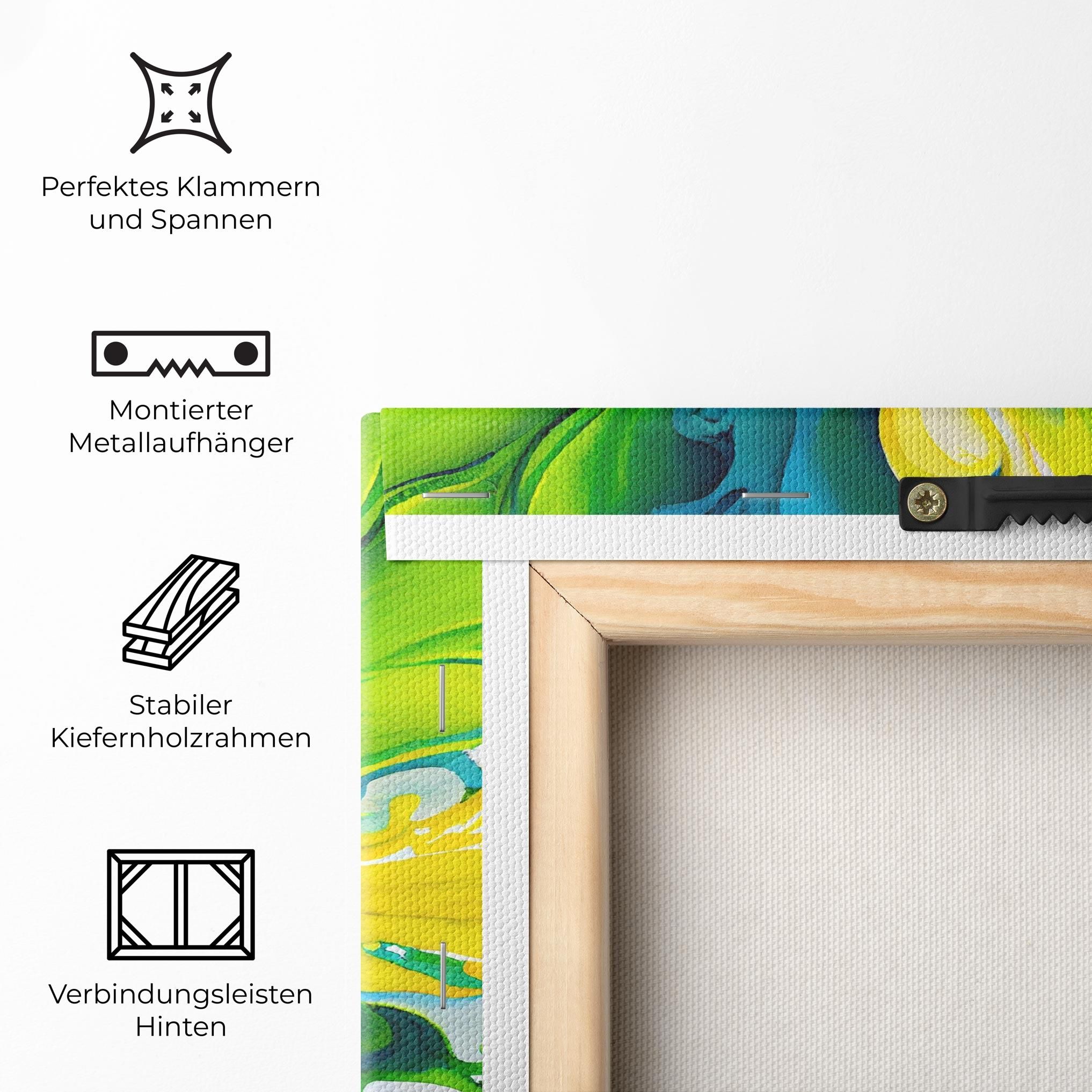 Yellow Green Spiral mockup 5