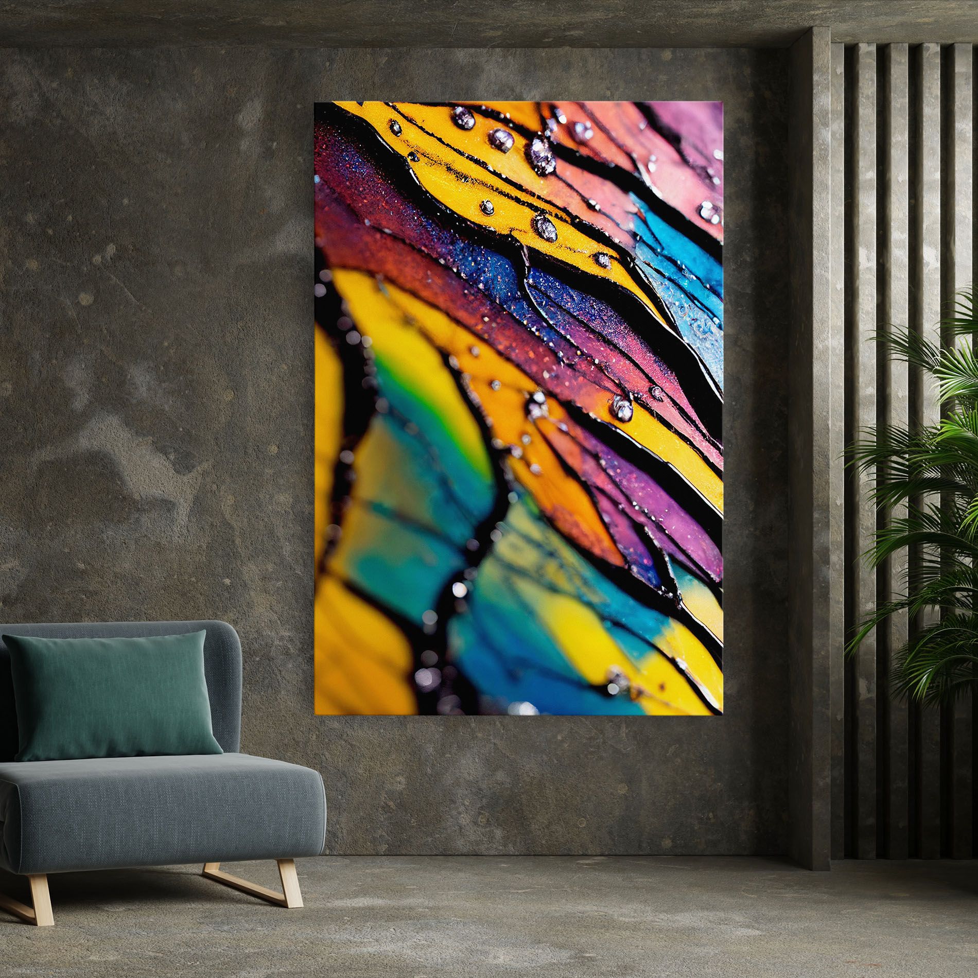 Beautiful Colorful Epoxy mockup 7