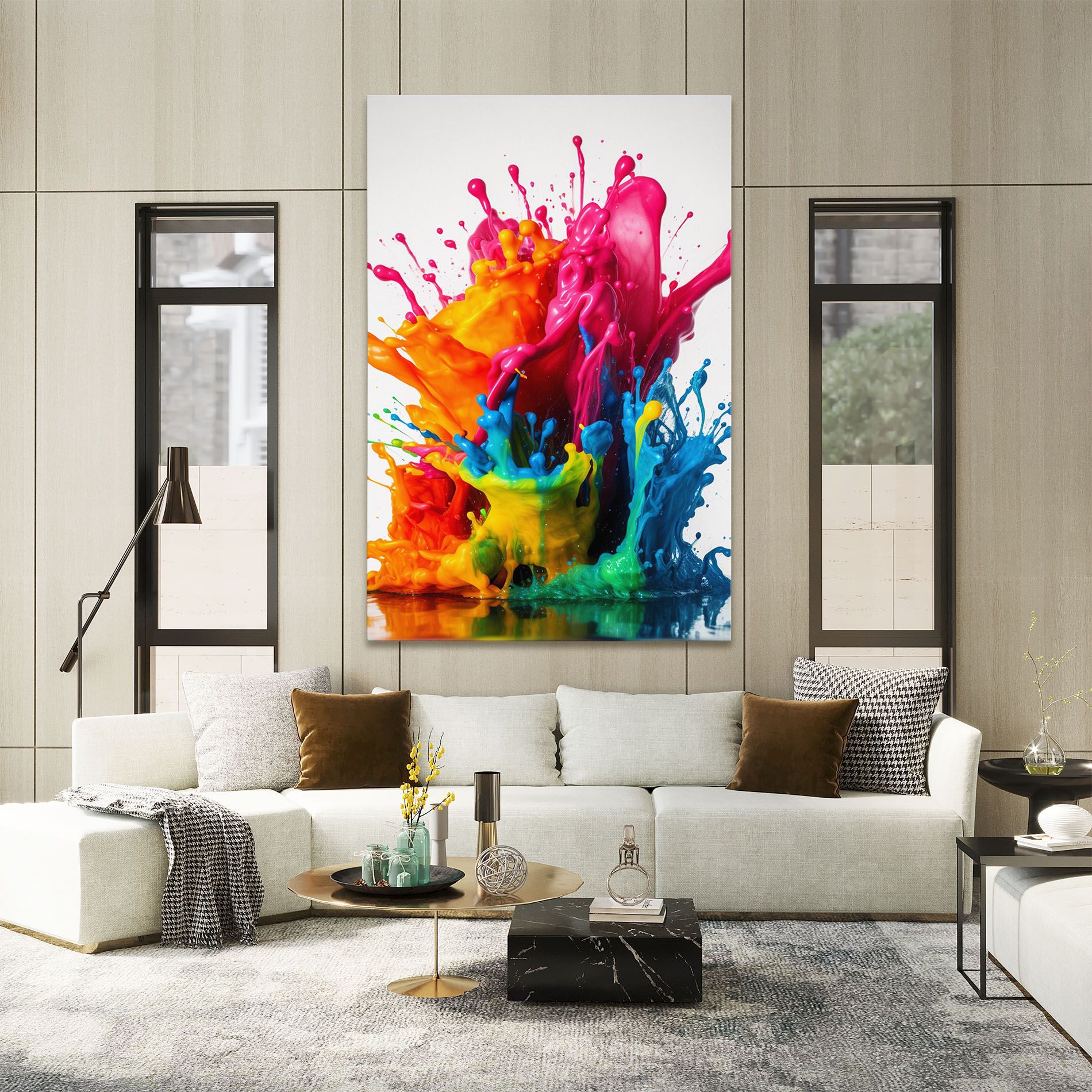 Colorful Explosion Paint mockup 2