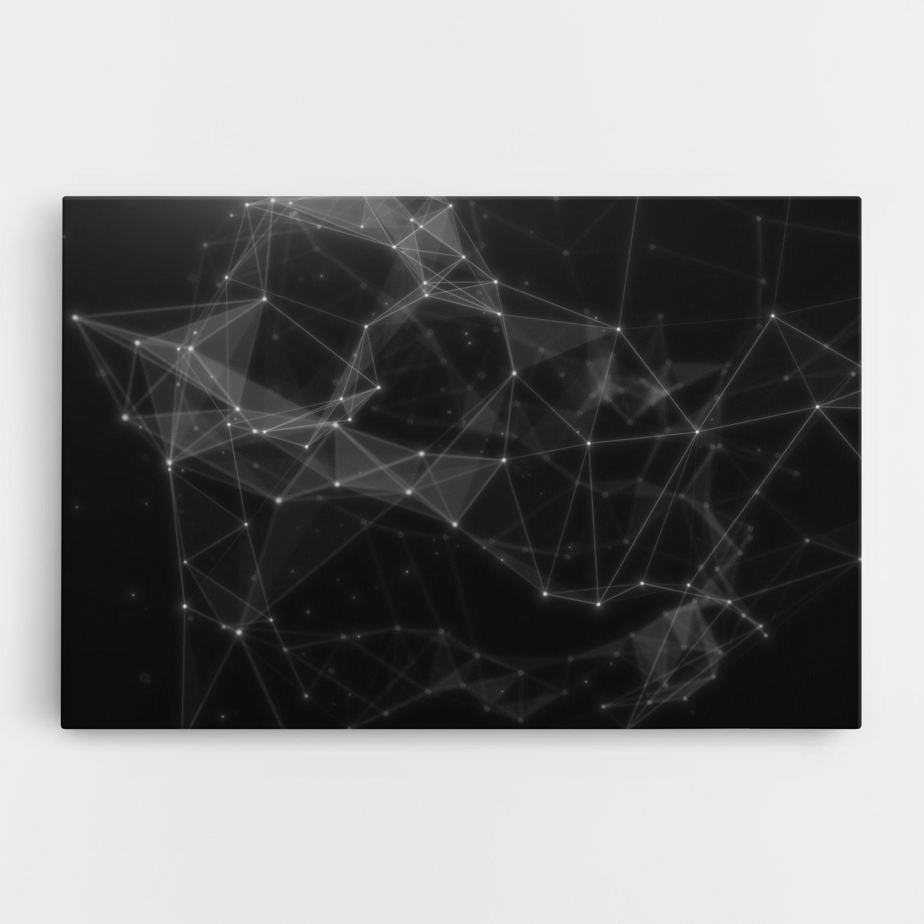 Leinwandbild Connecting Lines mockup 0