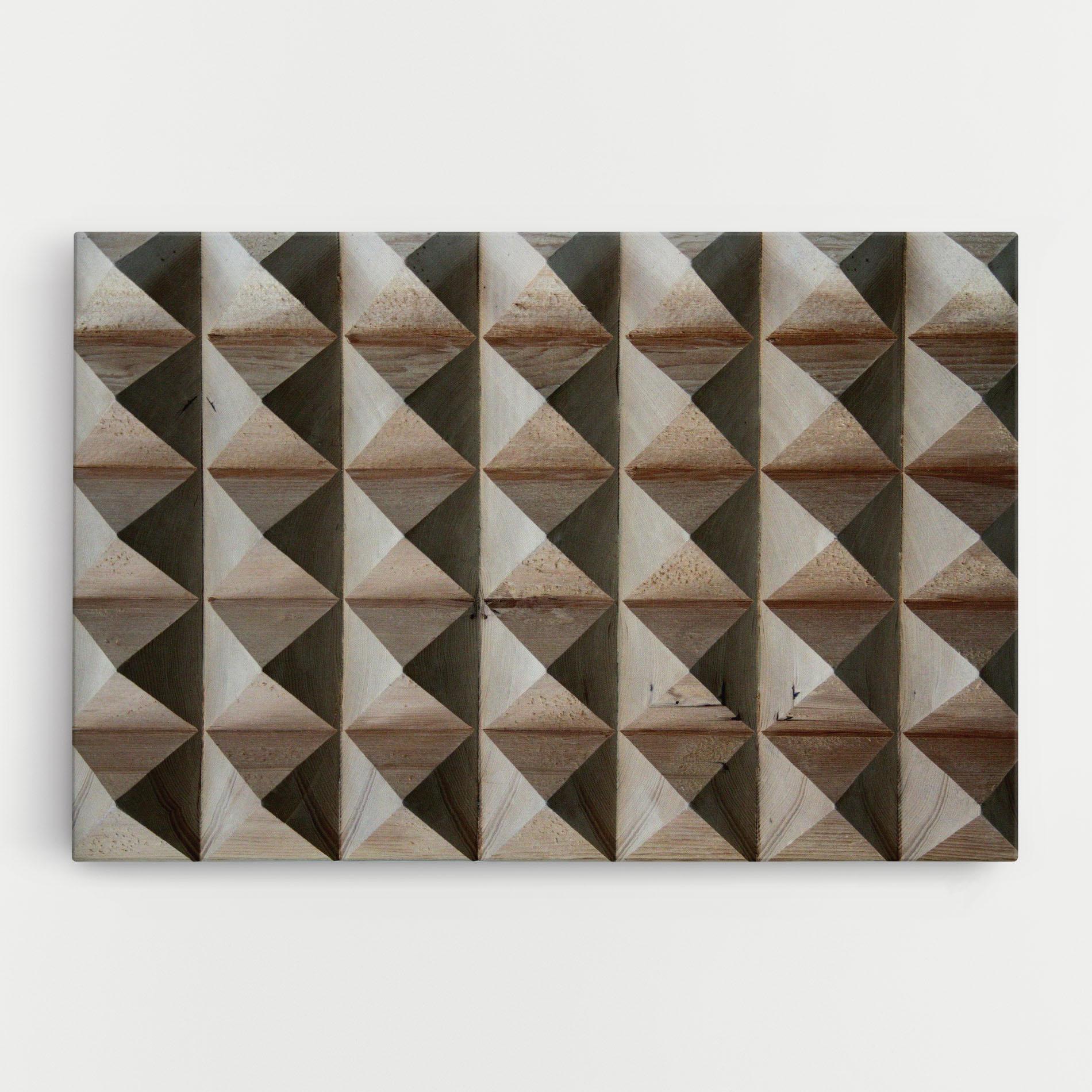 Leinwandbild Cream Pyramid mockup 0