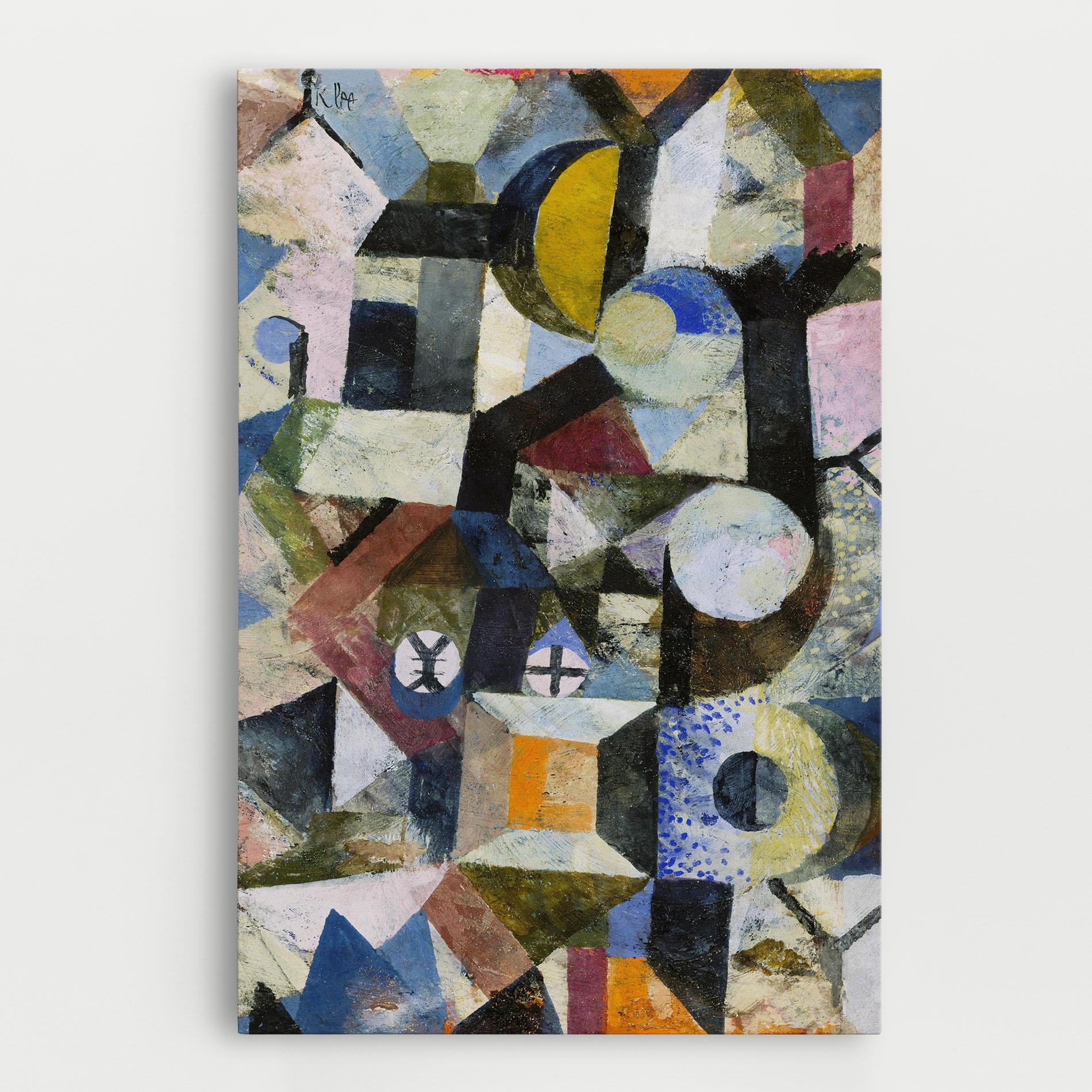 Leinwandbild Abstract Geometric mockup 0