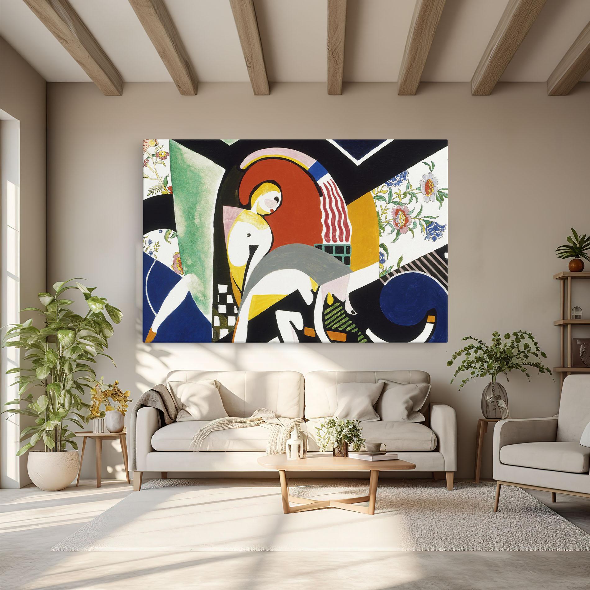 Leinwandbild Woman Shape Mix mockup 6