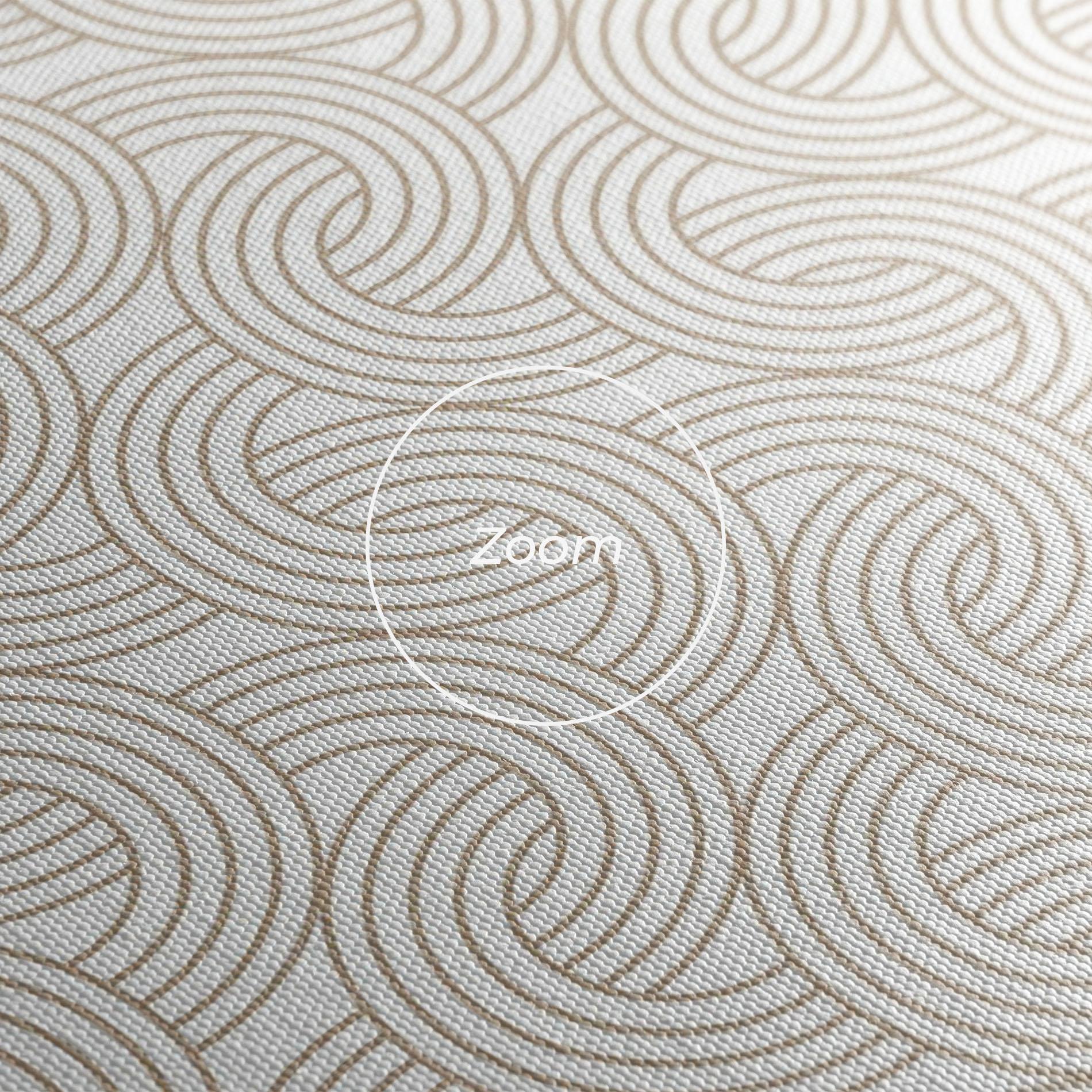 Leinwandbild Cream Lines mockup 3