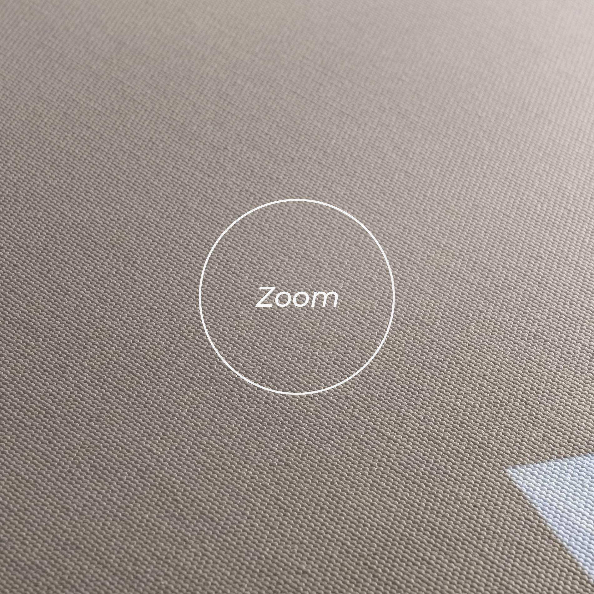 Leinwandbild Geometric 3d Shapes mockup 3