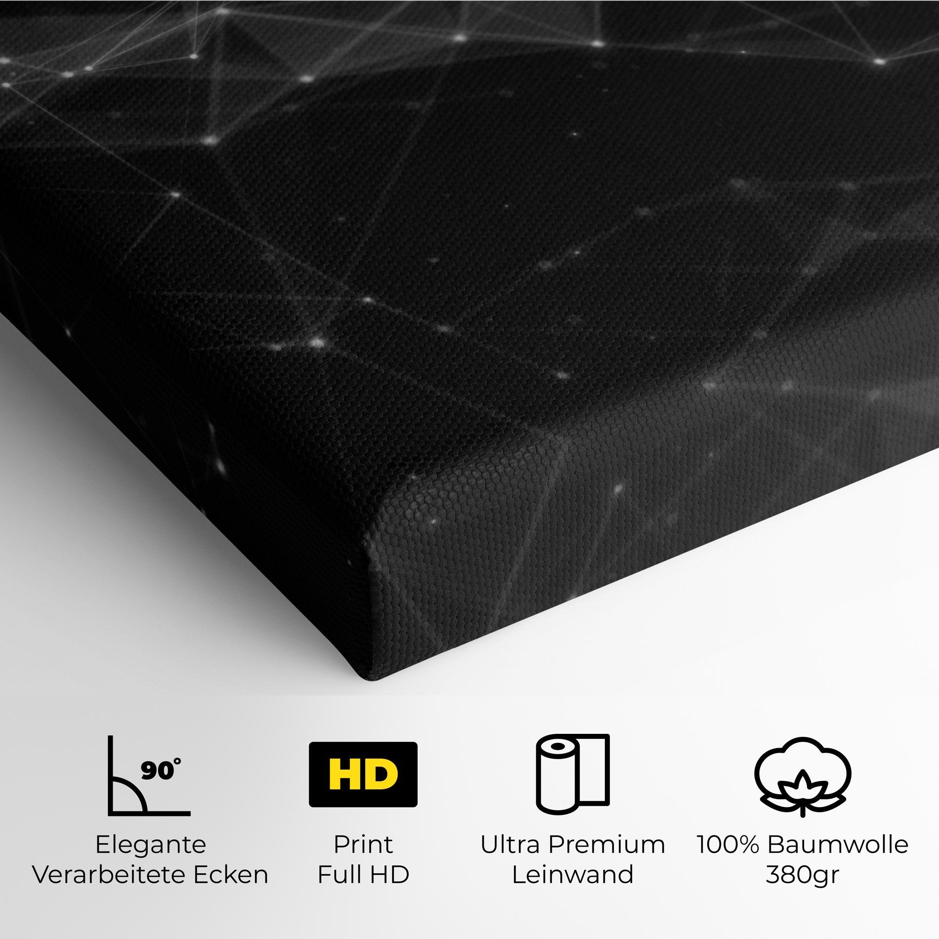 Leinwandbild Connecting Lines mockup 4