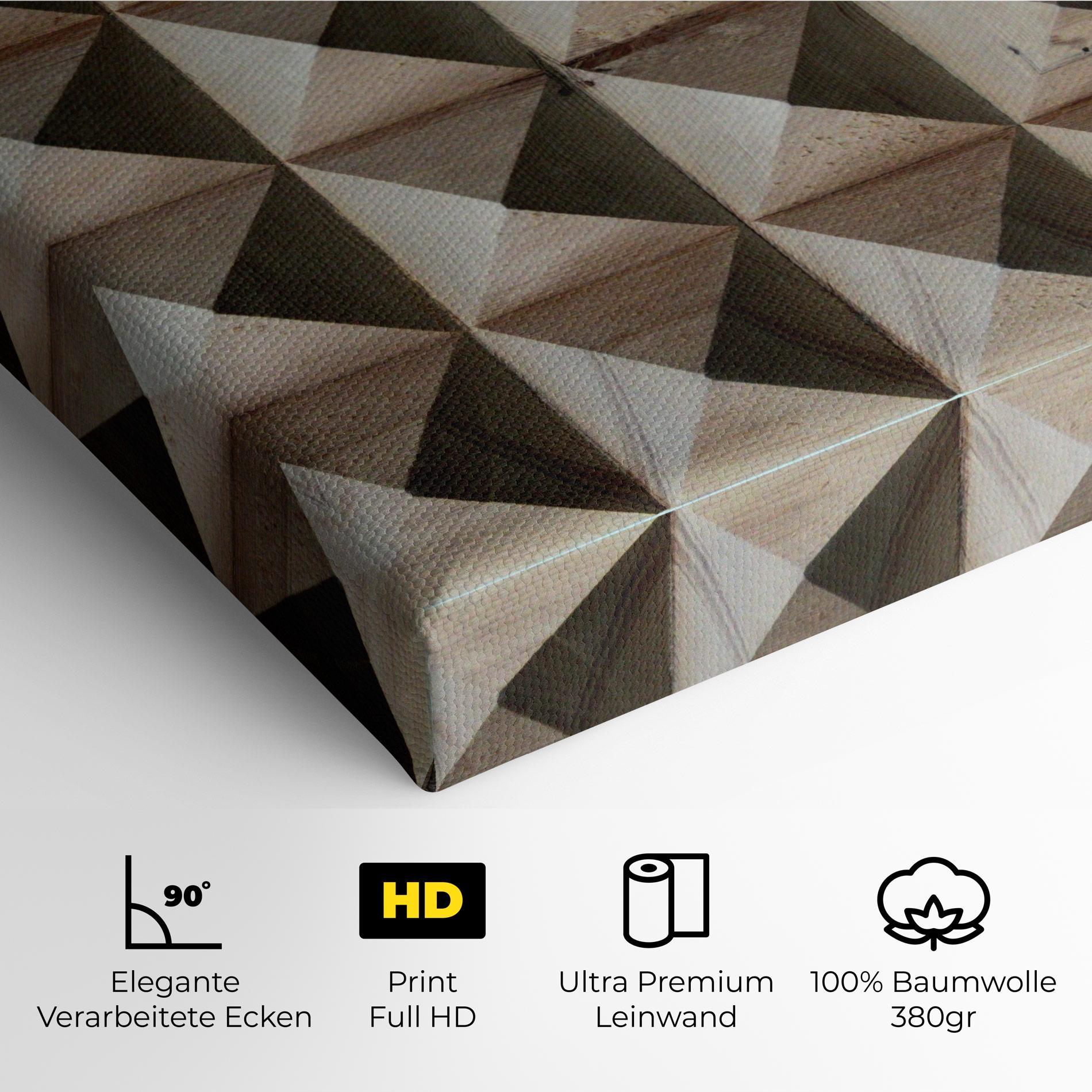 Leinwandbild Cream Pyramid mockup 4