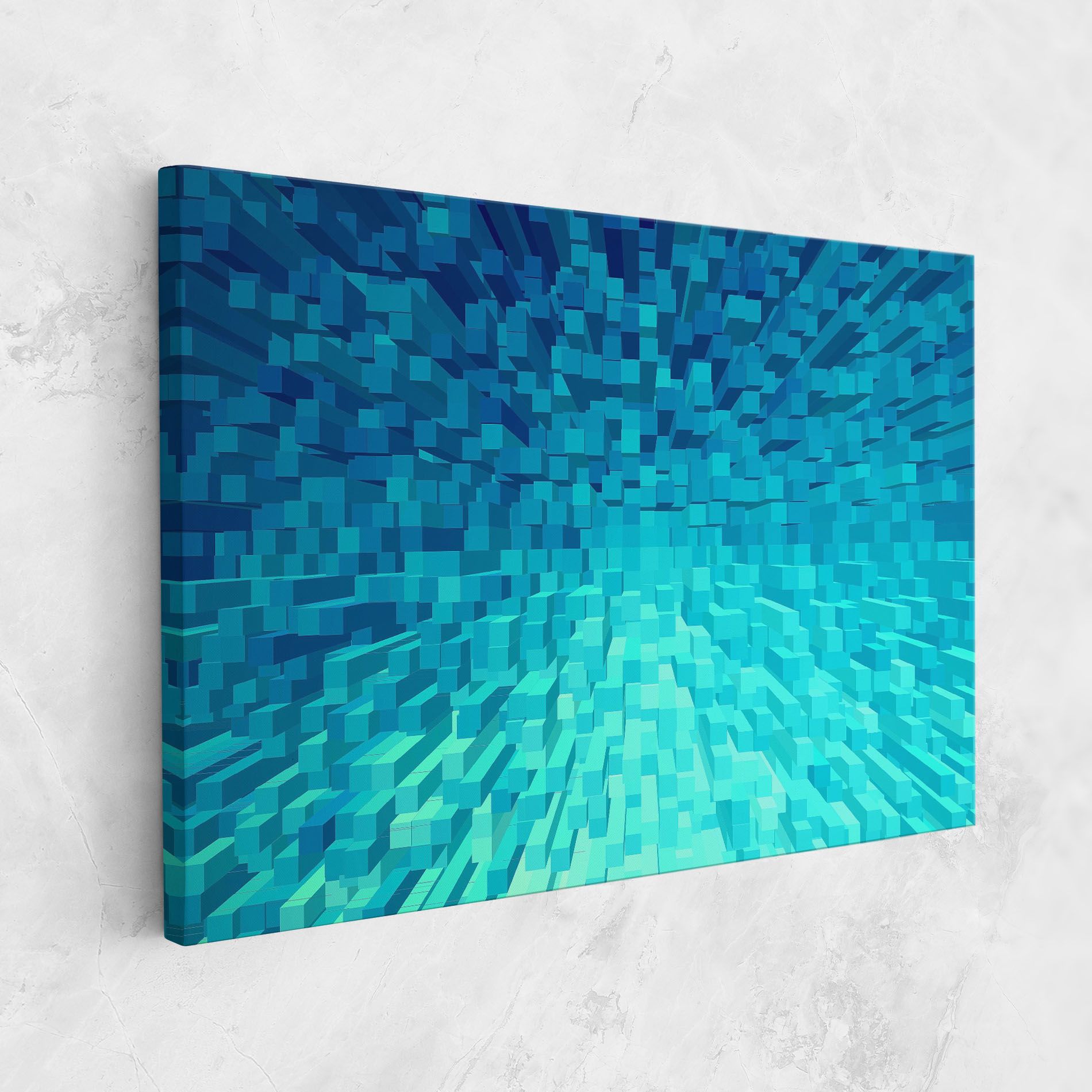 Blue Square Mix mockup 1