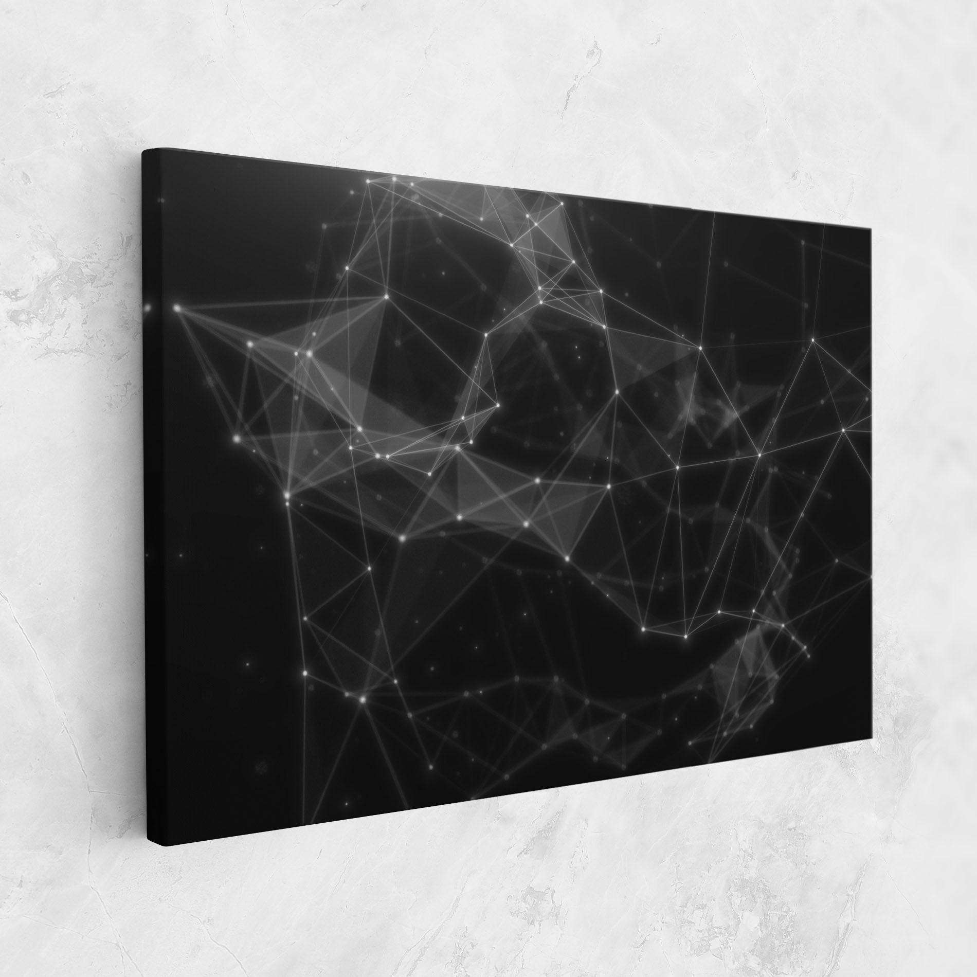 Leinwandbild Connecting Lines mockup 1