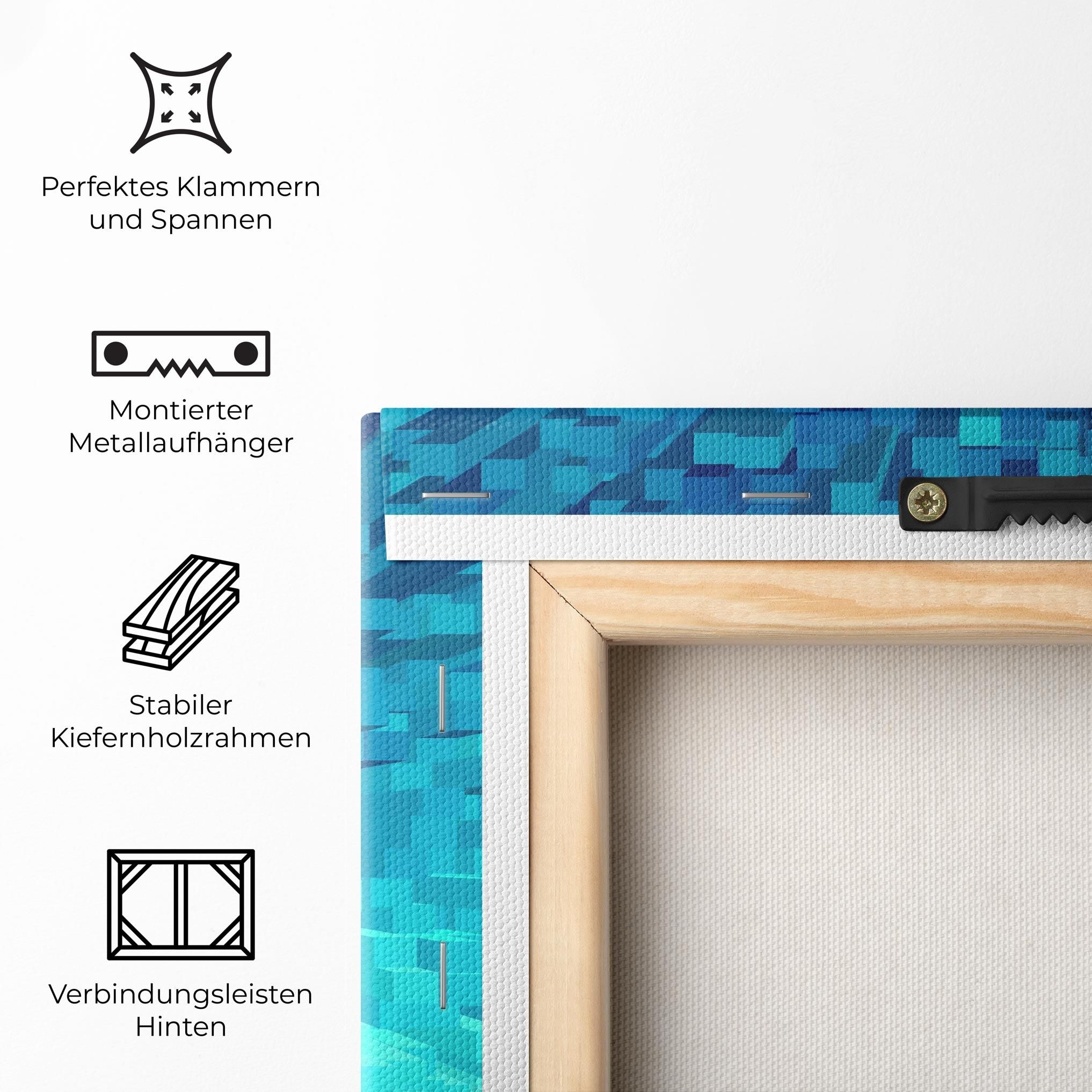 Blue Square Mix mockup 5