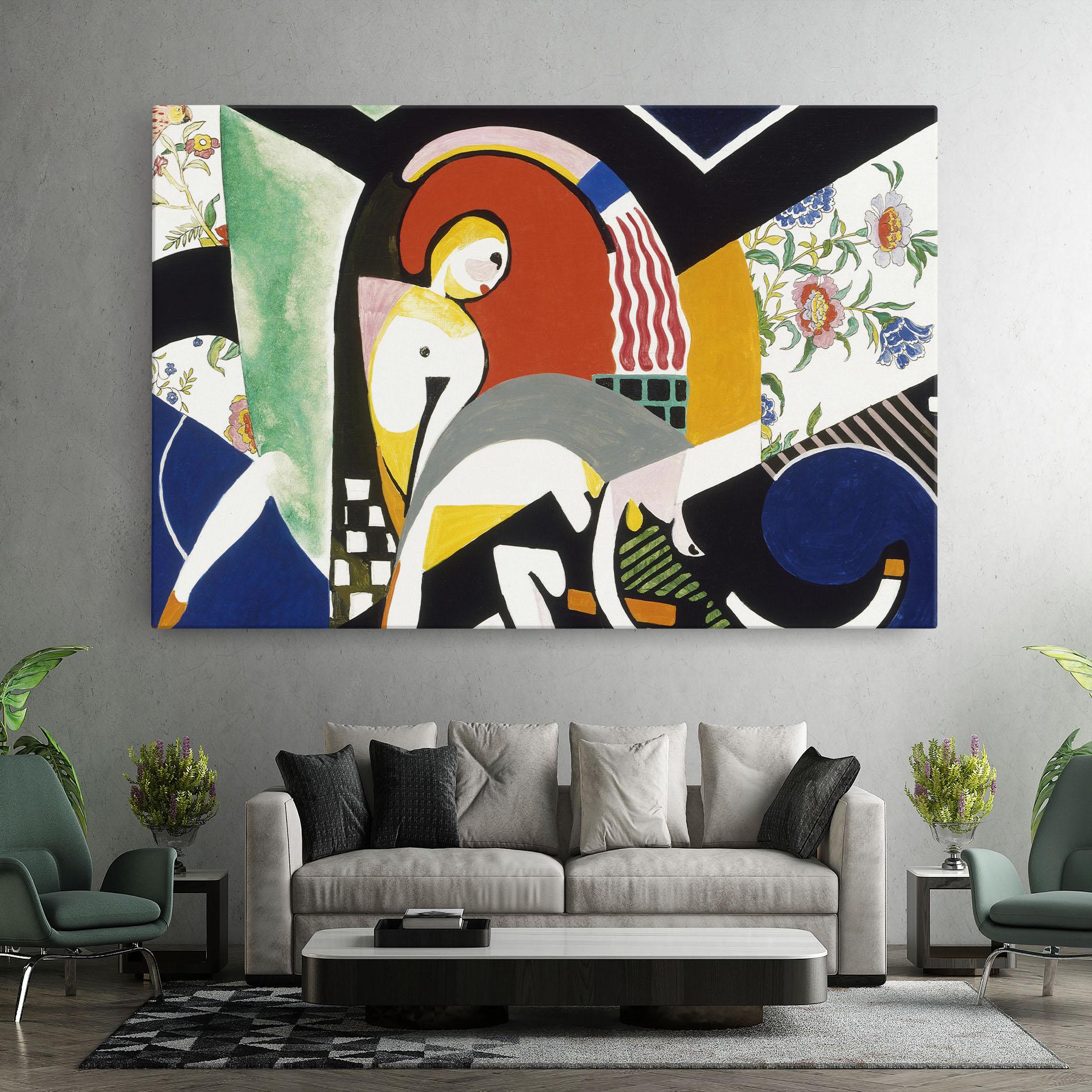 Leinwandbild Woman Shape Mix mockup 7