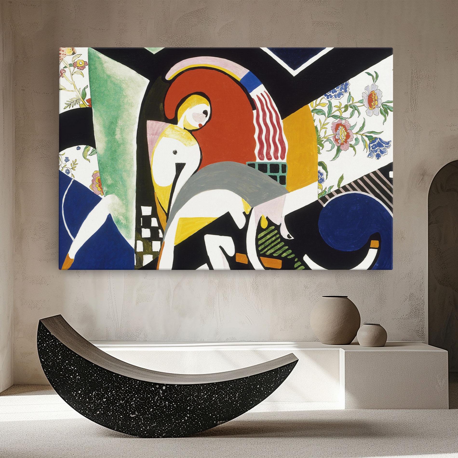 Leinwandbild Woman Shape Mix mockup 8