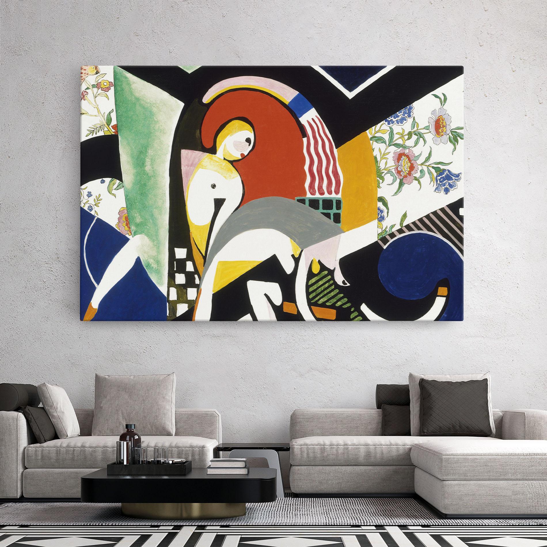 Leinwandbild Woman Shape Mix mockup 2