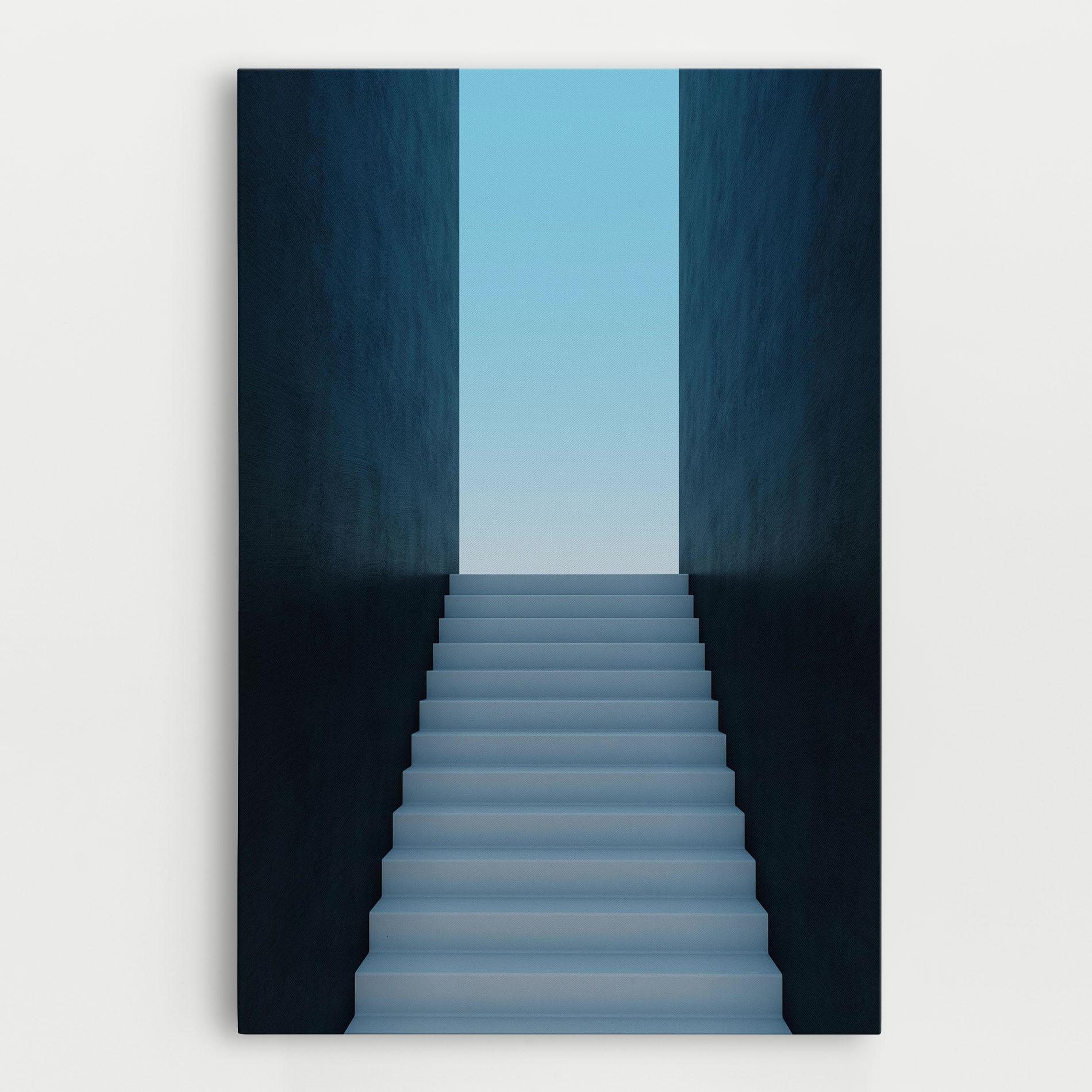 Leinwandbild Forward Stairs mockup 0