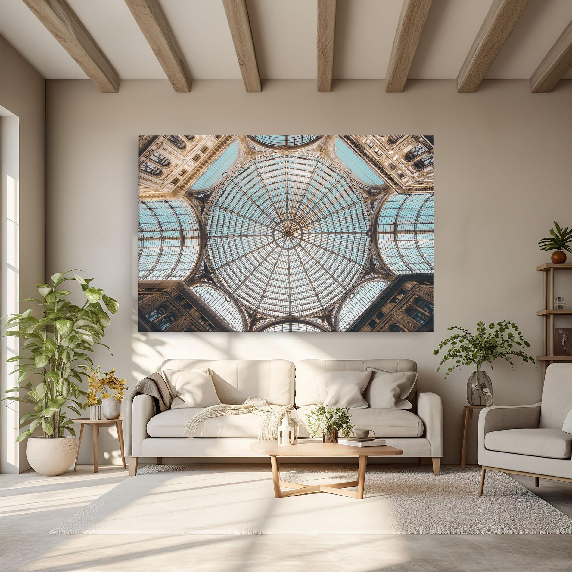 Leinwandbild Italy Celling mockup 6