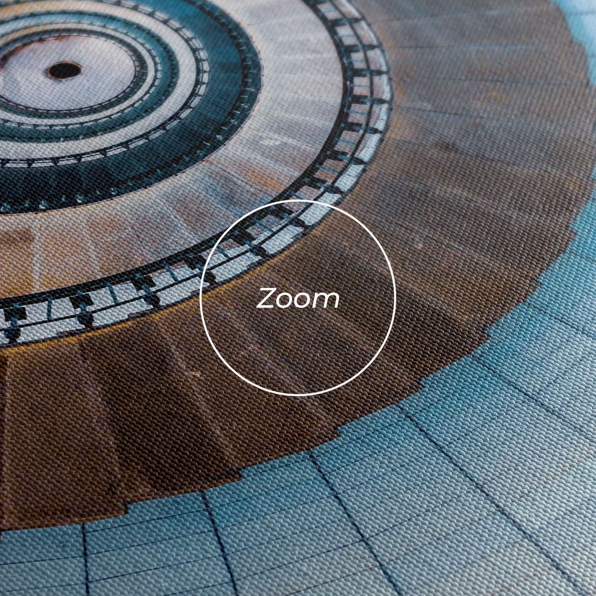 Blue Opaline Stairs mockup 3