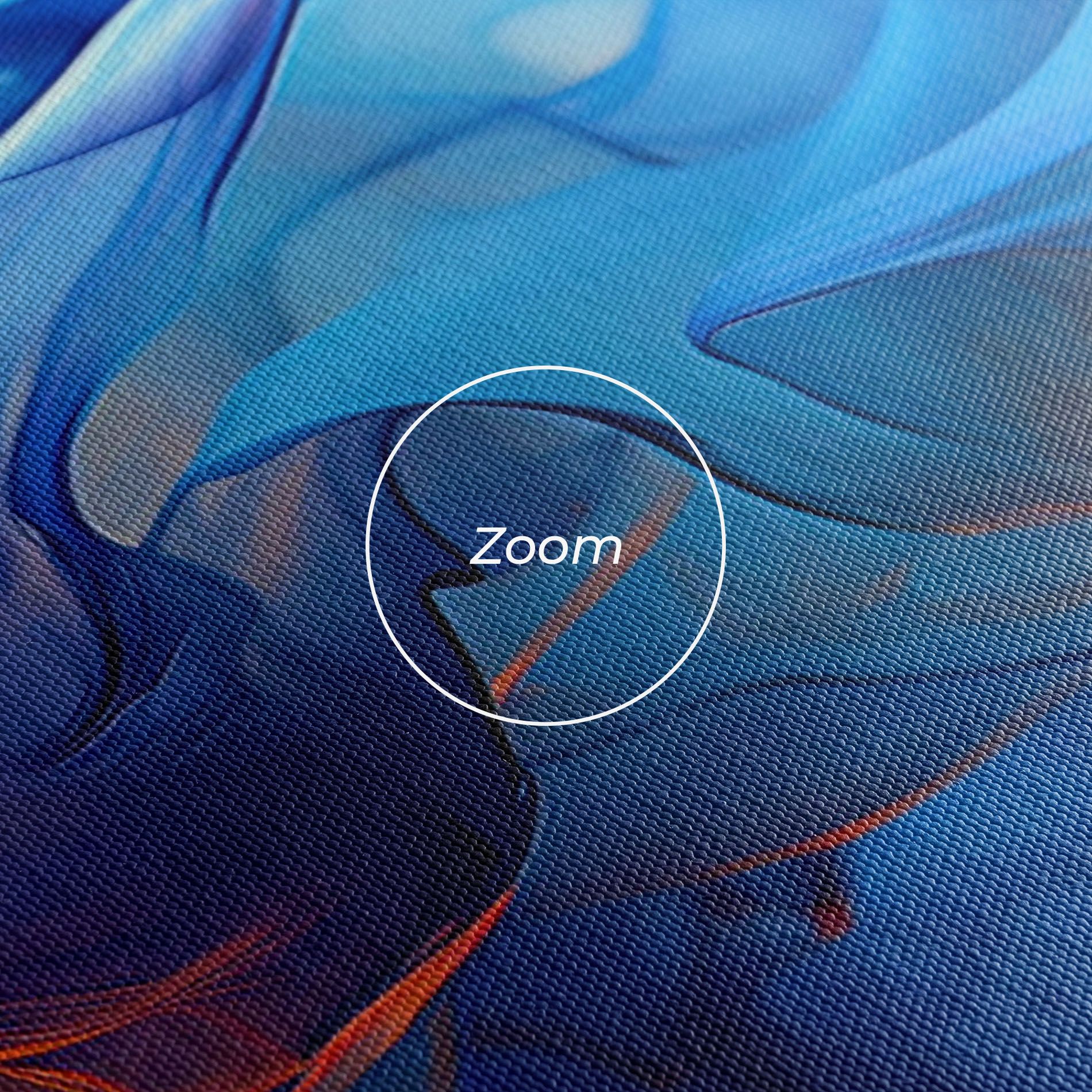 Blue Orange Floating mockup 3