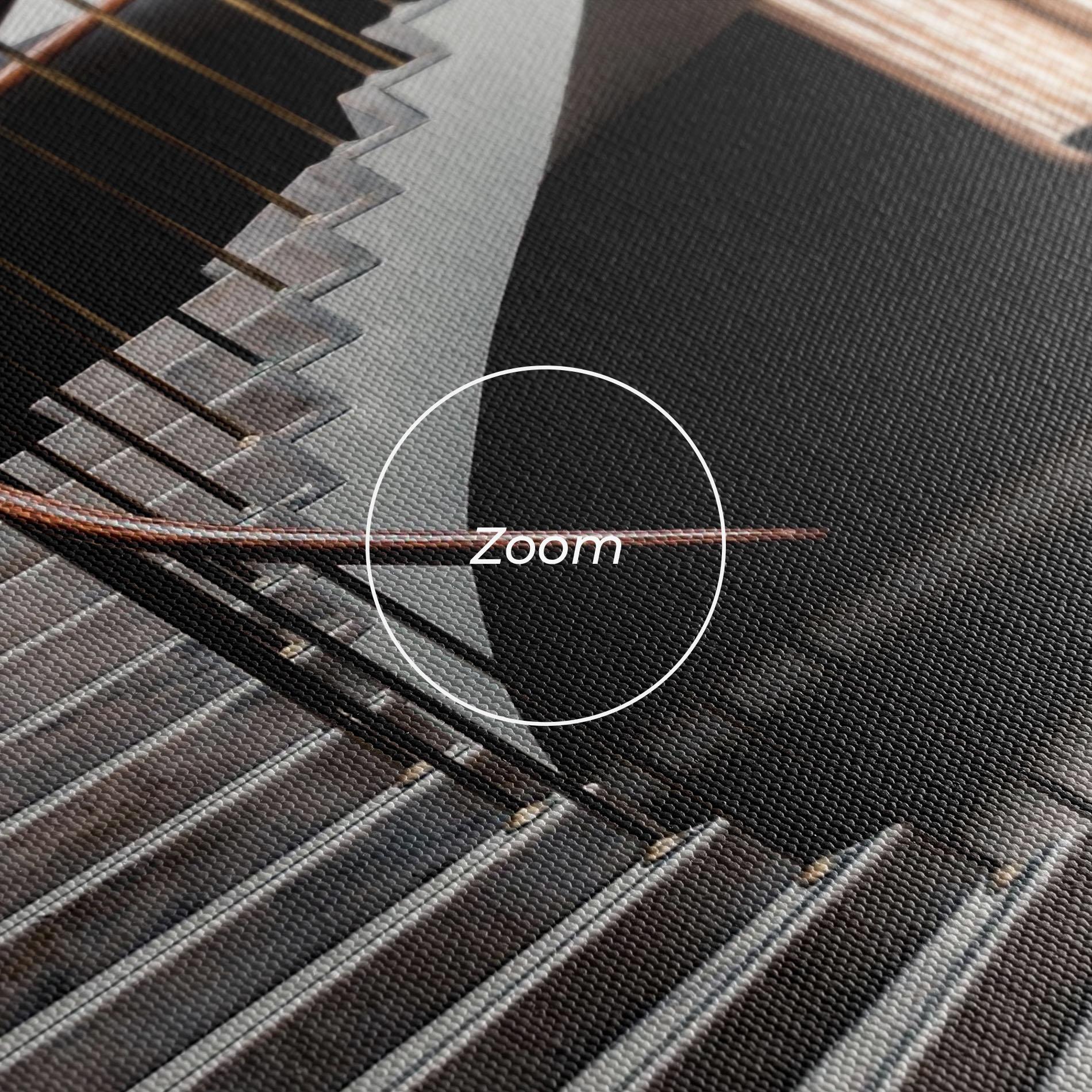 Leinwandbild Dark Room Stairs mockup 3