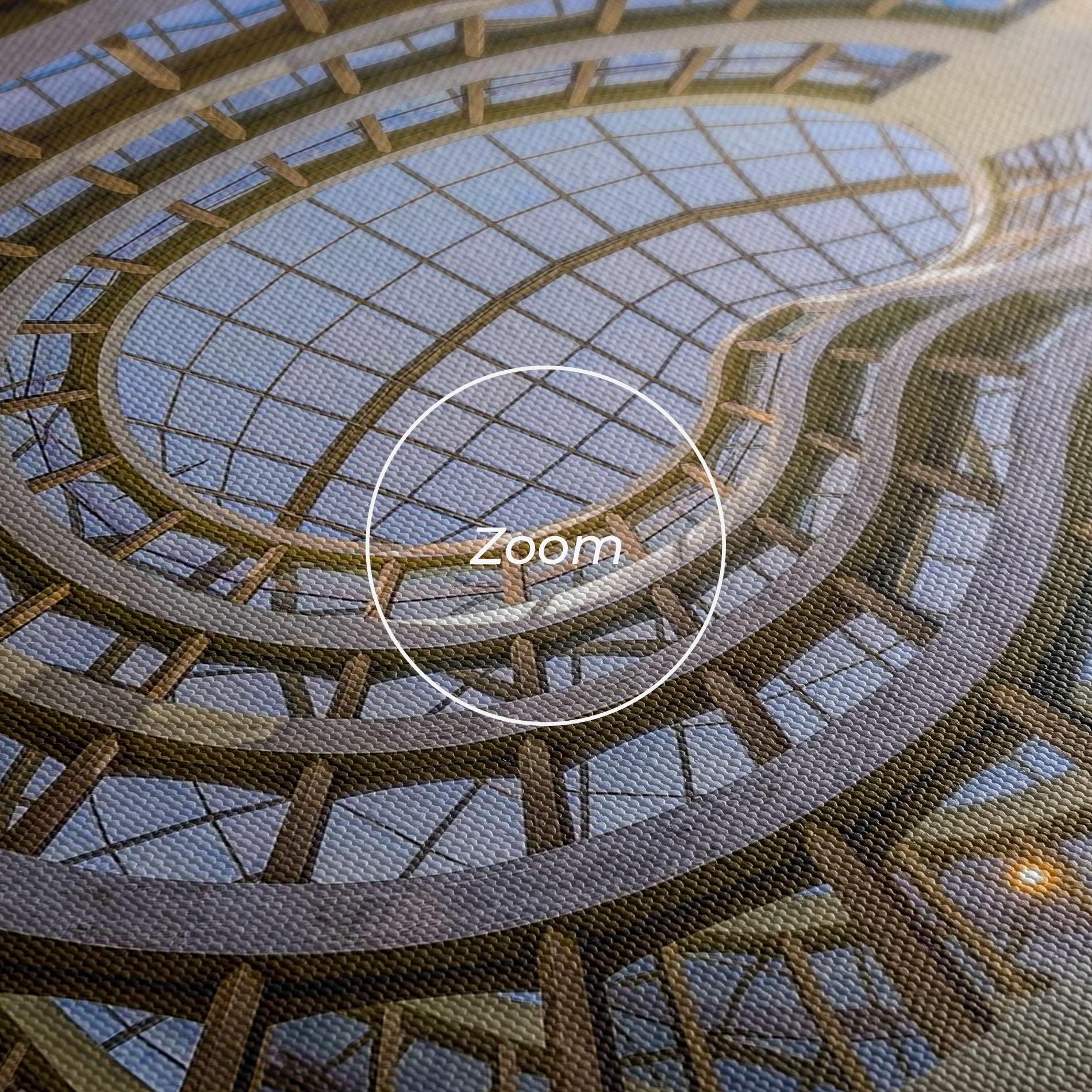 Leinwandbild Glass Building mockup 3