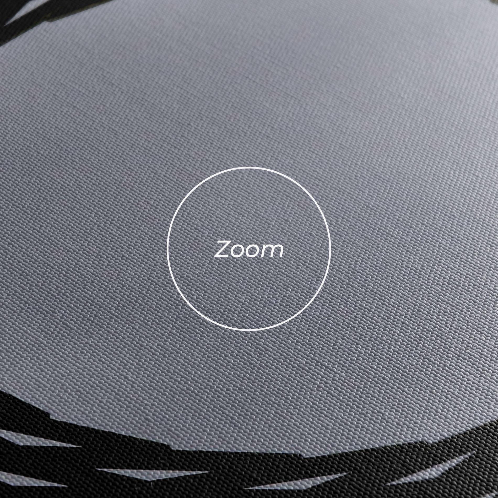 Leinwandbild Grey Circle Lines mockup 3