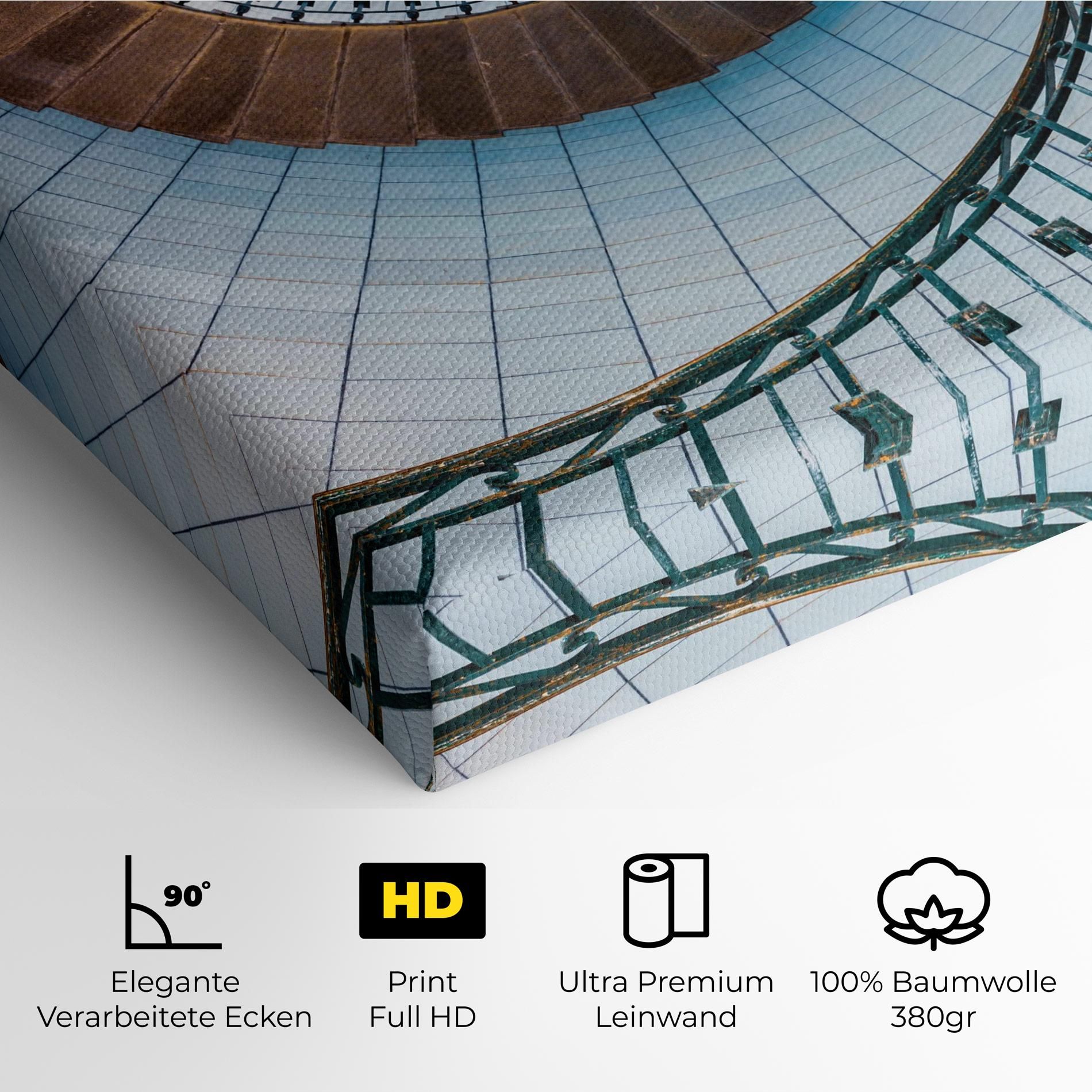 Blue Opaline Stairs mockup 4