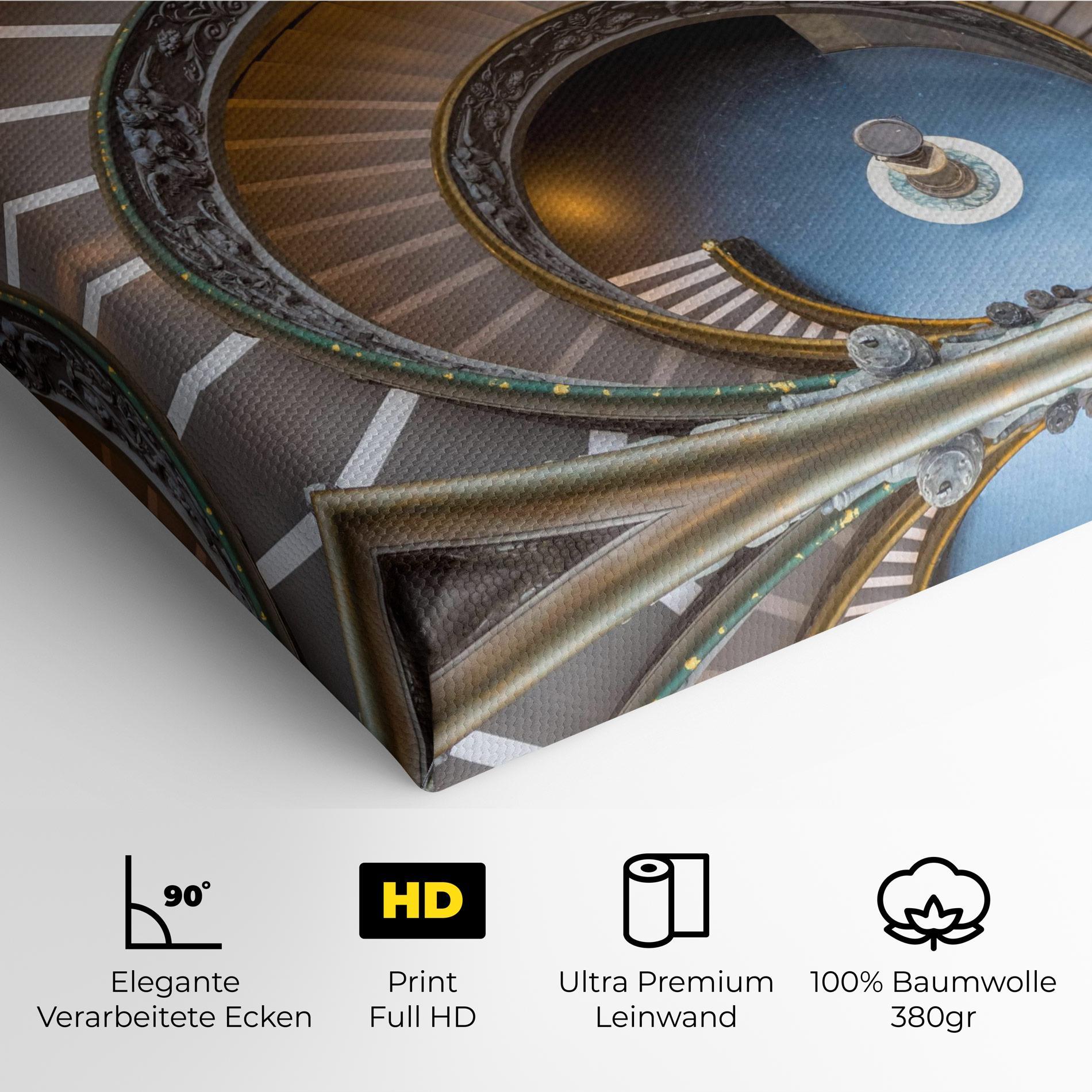 Leinwandbild Colored Stairs mockup 4
